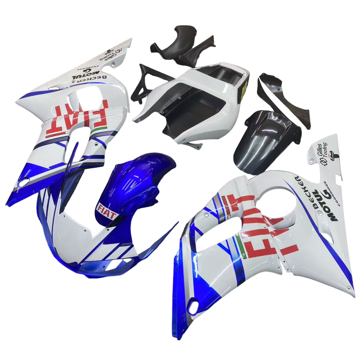 Yamaha YZF 600 R6 1998-2002 Fairing Kit Bodywork Plastic ABS