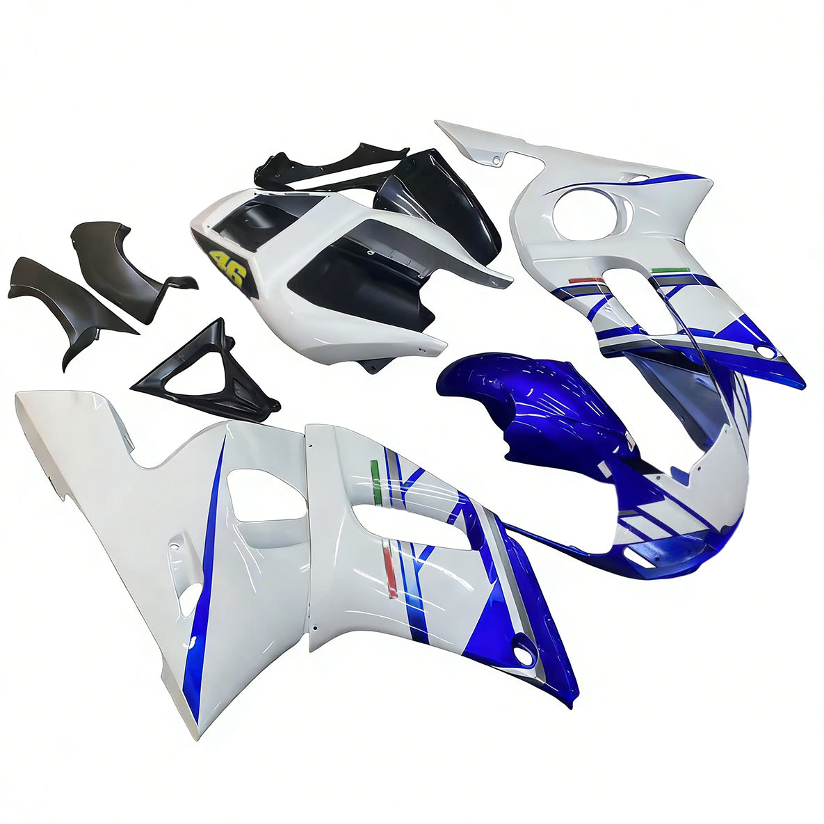 Yamaha YZF 600 R6 1998-2002 Fairing Kit Bodywork Plastic ABS