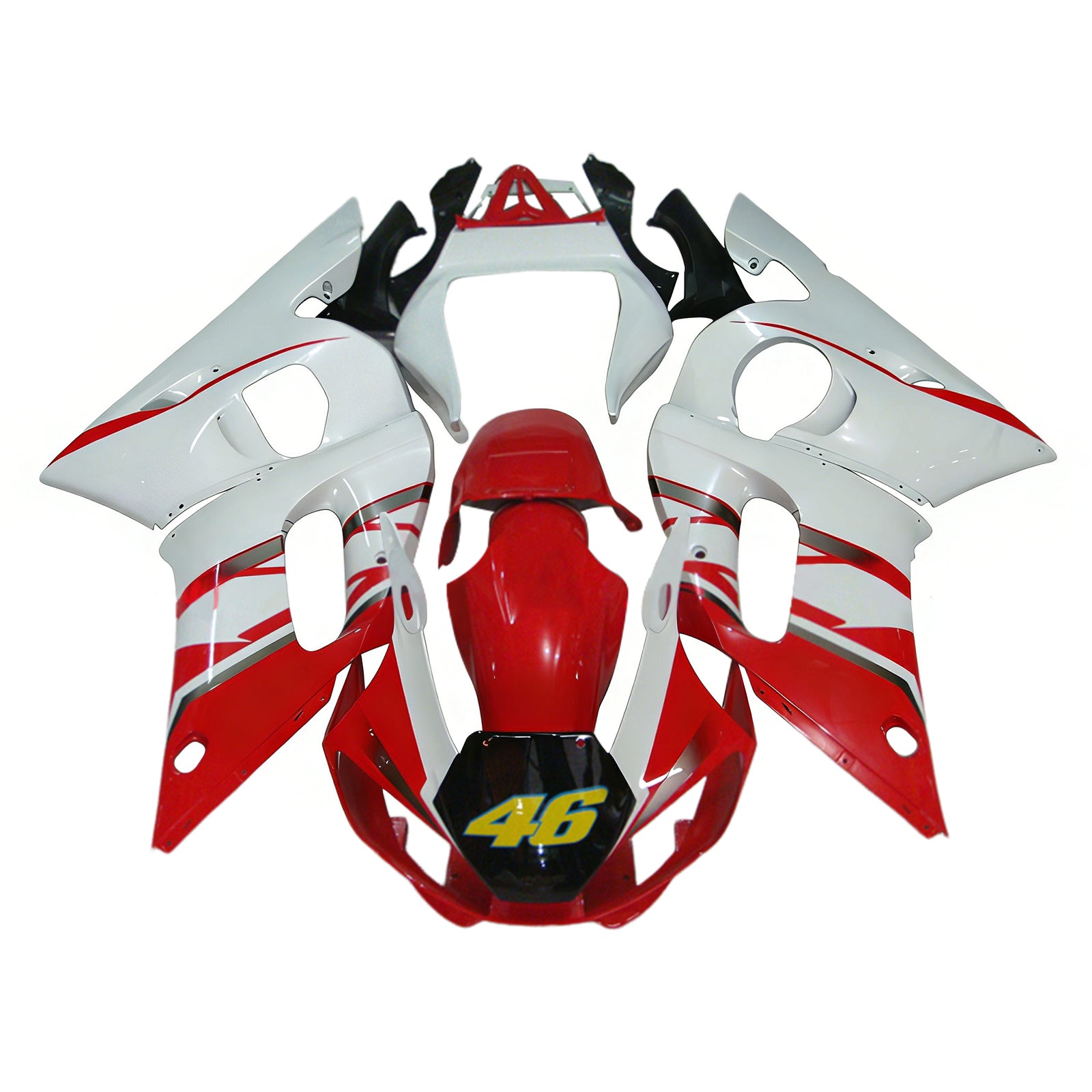 Yamaha YZF 600 R6 1998-2002 Fairing Kit Bodywork Plastic ABS