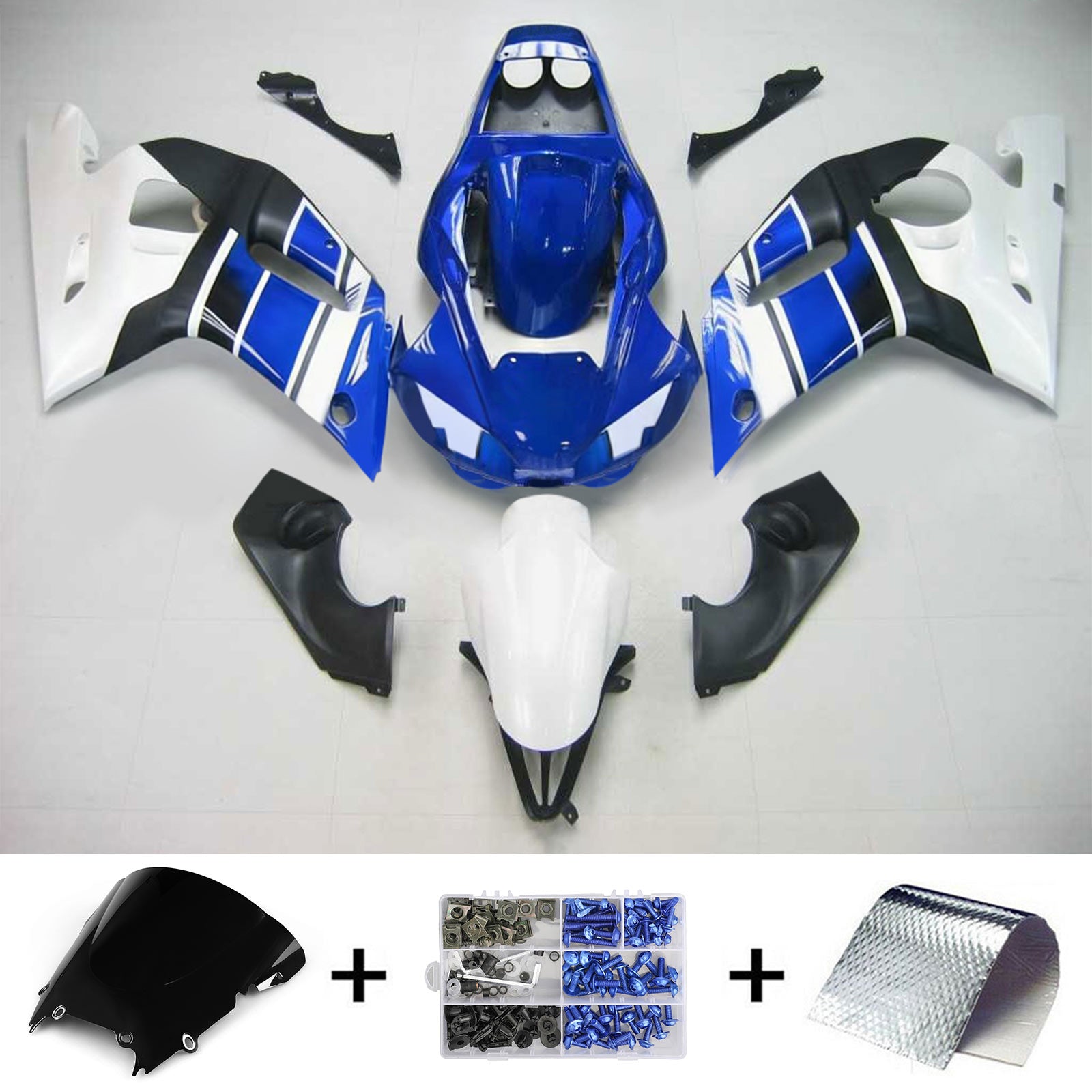 Kit Carenado Para Yamaha YZF 600 R6 1998-2002 Generico