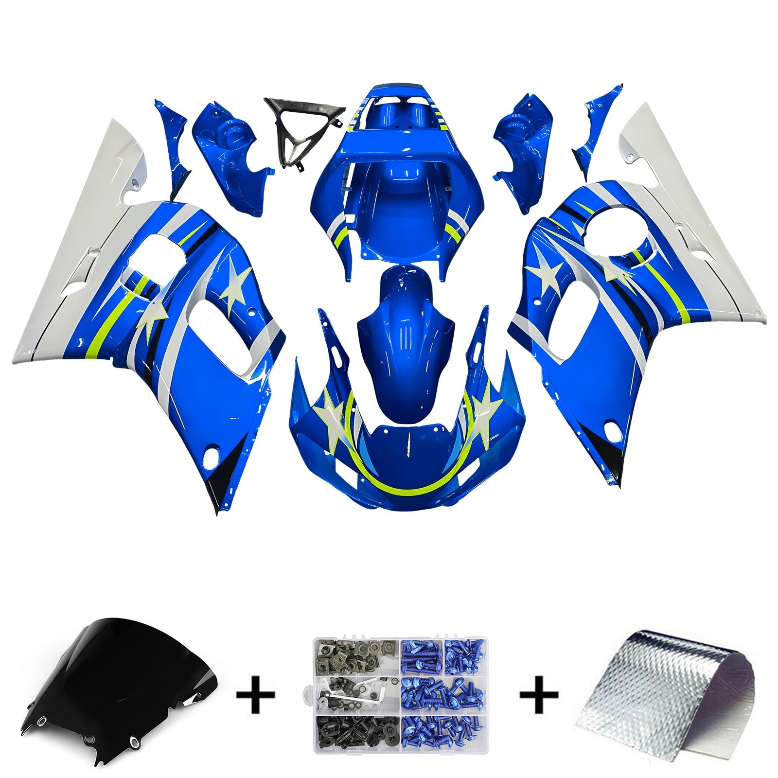 Fairing Kit For Yamaha YZF 600 R6 1998-2002 Generic