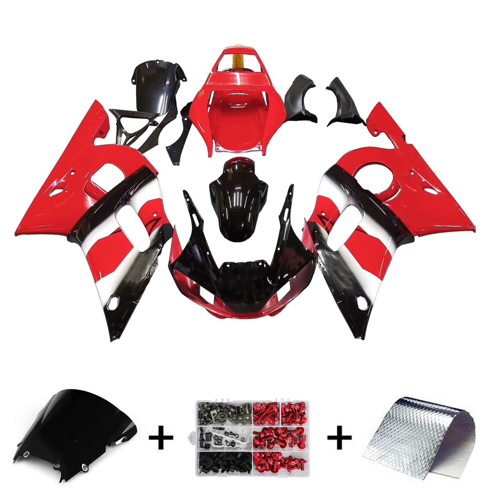 Kit Carenado Para Yamaha YZF 600 R6 1998-2002 Generico