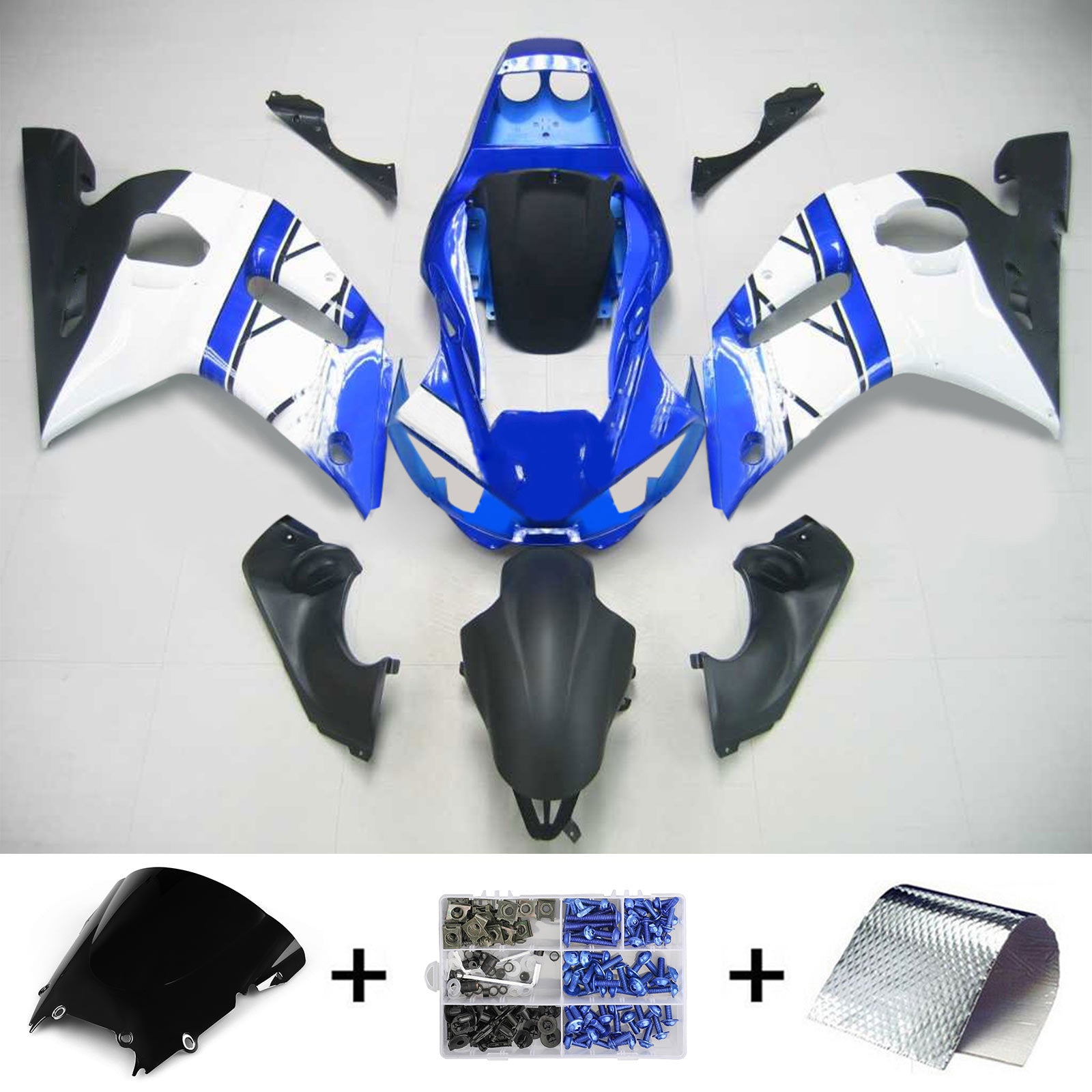 Kit Carenado Para Yamaha YZF 600 R6 1998-2002 Generico