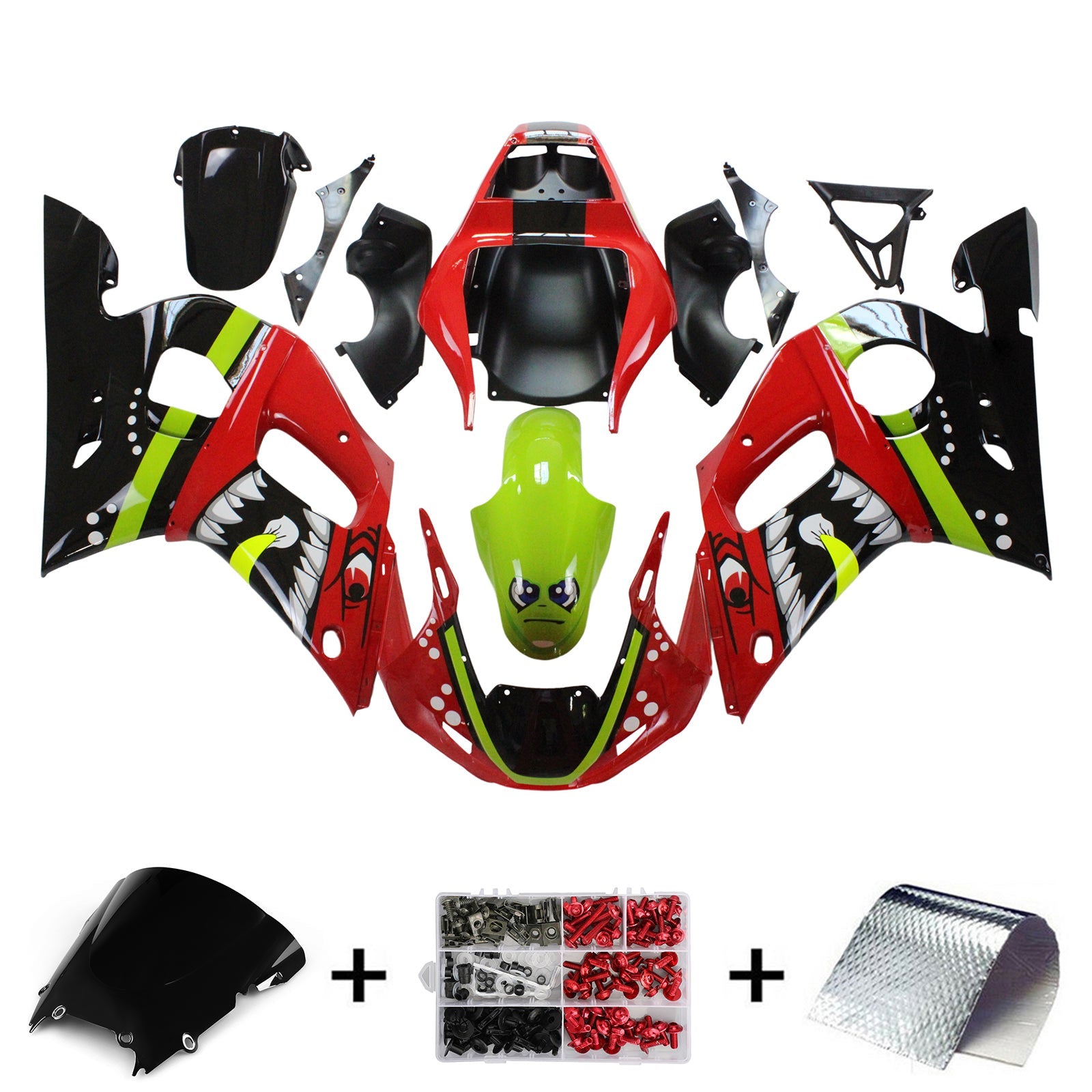 Fairing Kit For Yamaha YZF 600 R6 1998-2002 Generic