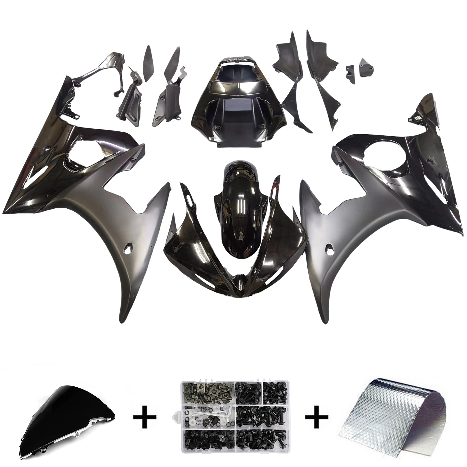 Injection Fairing Kit Bodywork For Yamaha YZF 600 R6 2003-2004 R6S 2006-2009