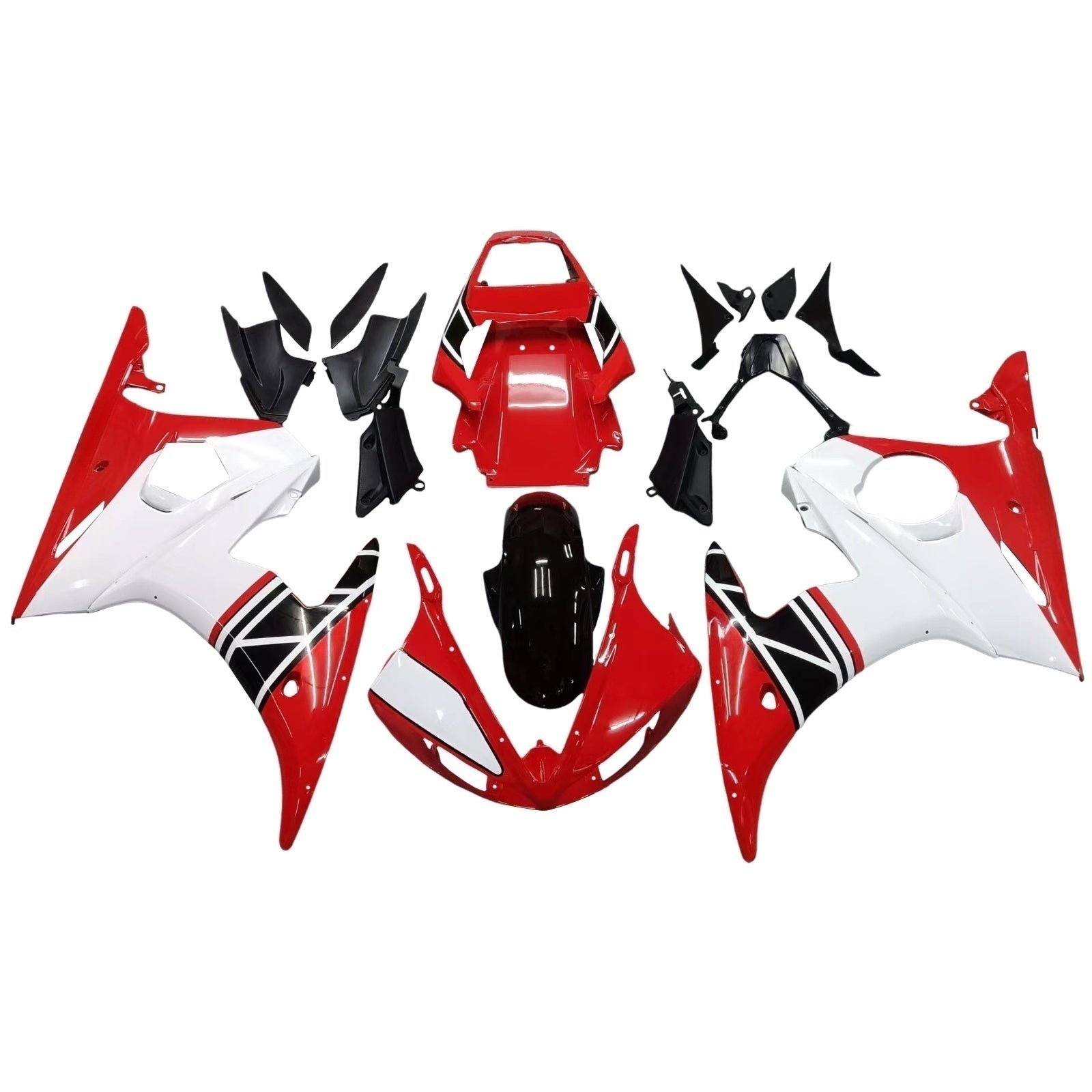 Injection Fairing Kit Bodywork For Yamaha YZF 600 R6 2003-2004 R6S 2006-2009