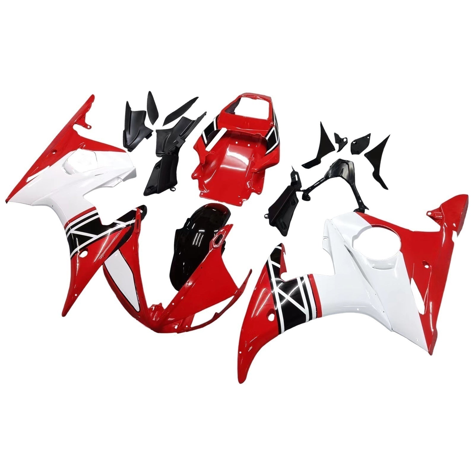 Injection Fairing Kit Bodywork For Yamaha YZF 600 R6 2003-2004 R6S 2006-2009