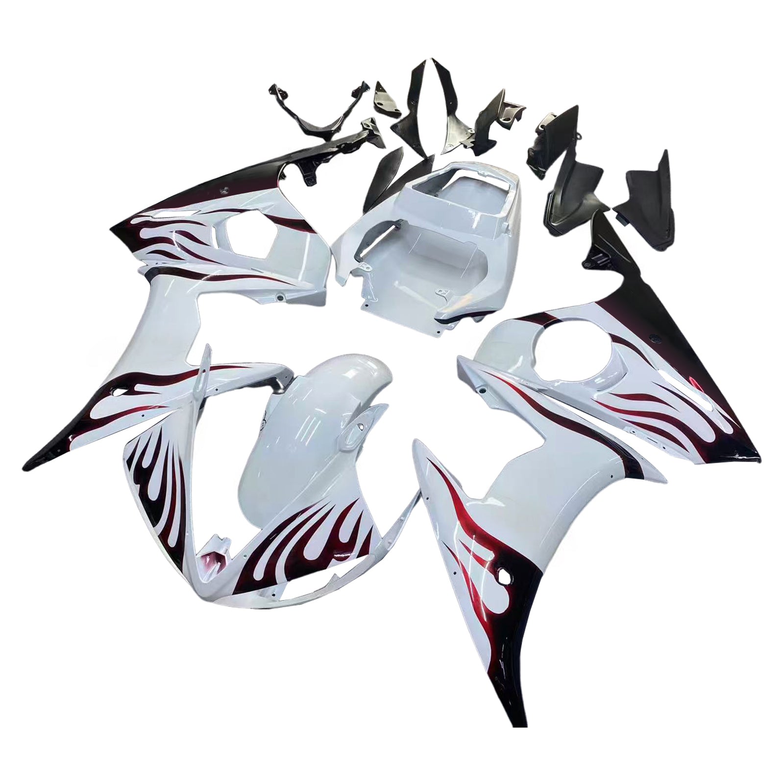 Injection Fairing Kit Bodywork For Yamaha YZF 600 R6 2003-2004 R6S 2006-2009