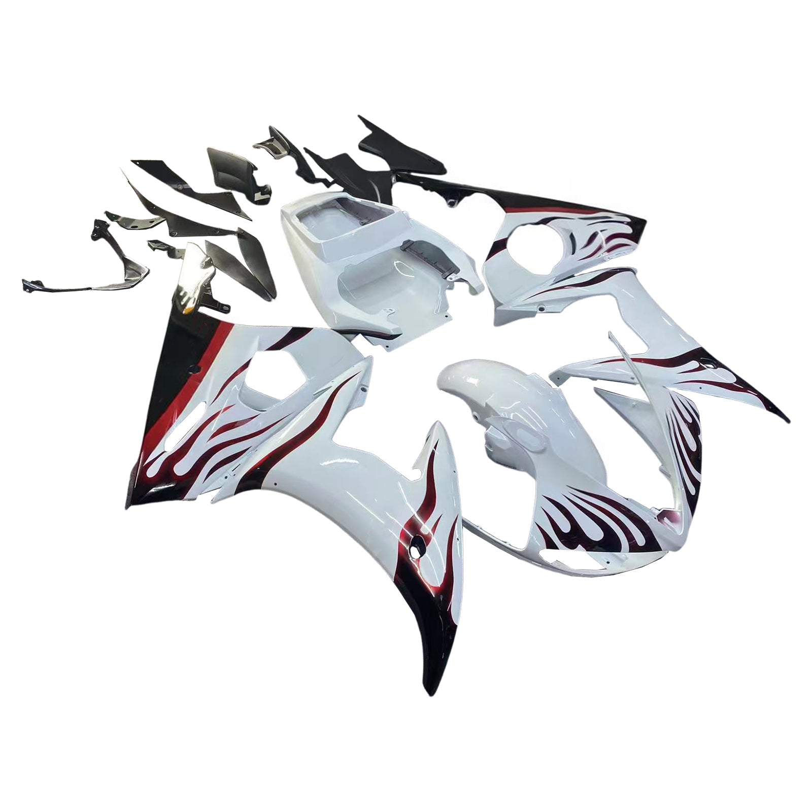 Injection Fairing Kit Bodywork For Yamaha YZF 600 R6 2003-2004 R6S 2006-2009