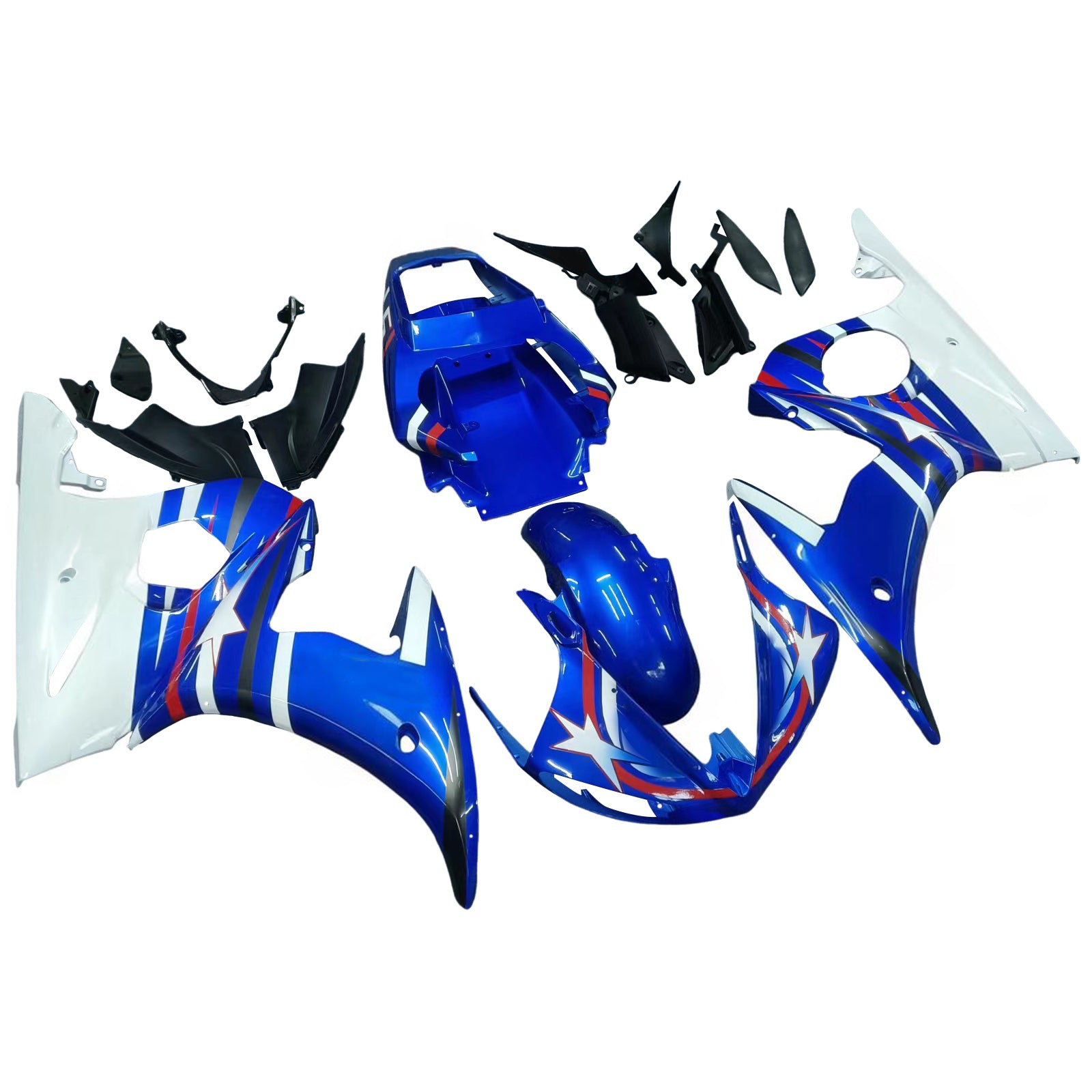 Injection Fairing Kit Bodywork For 2003-2004 Yamaha R6 & 2006-2009 YZF R6S