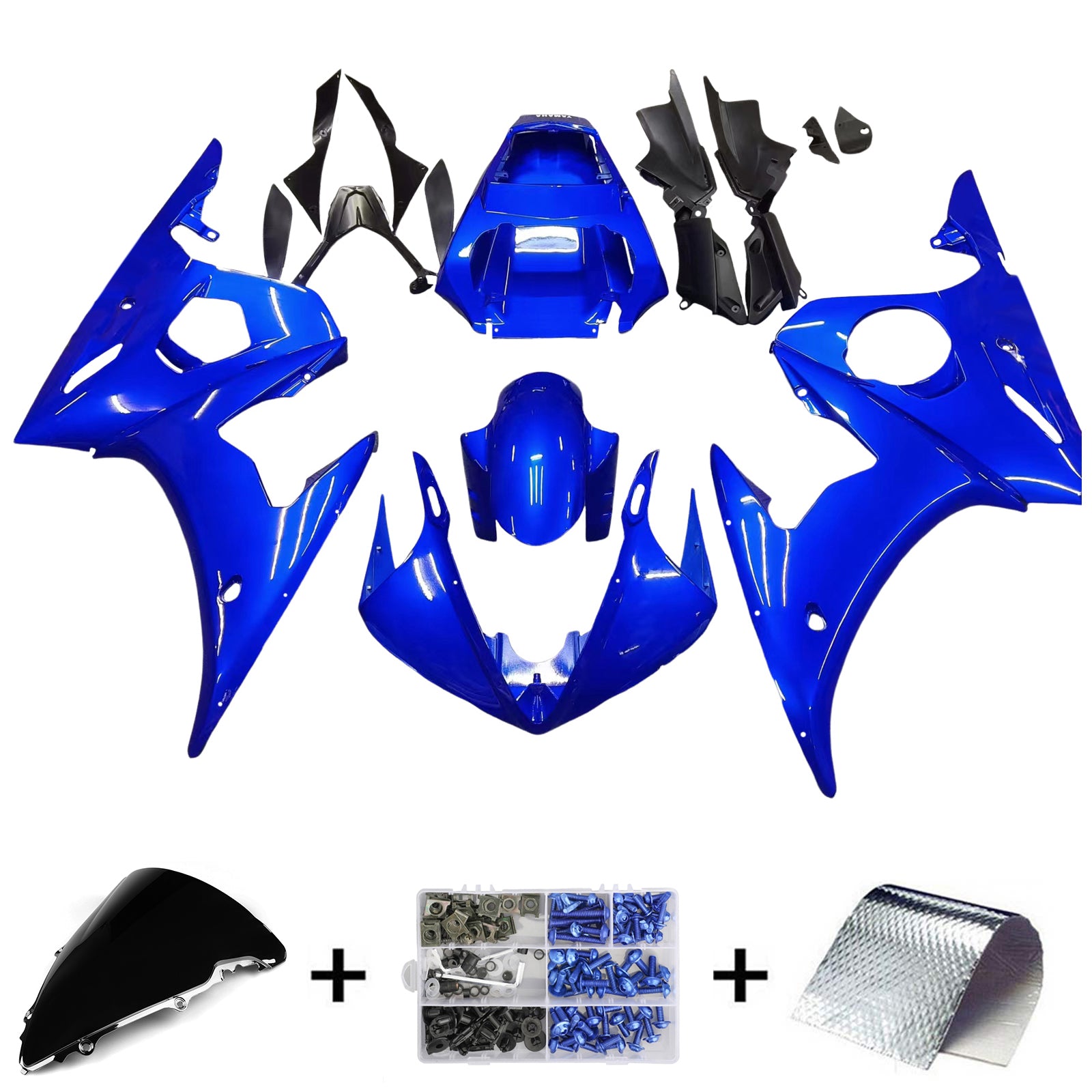Injection Fairing Kit Bodywork For Yamaha YZF 600 R6 2003-2004 R6S 2006-2009