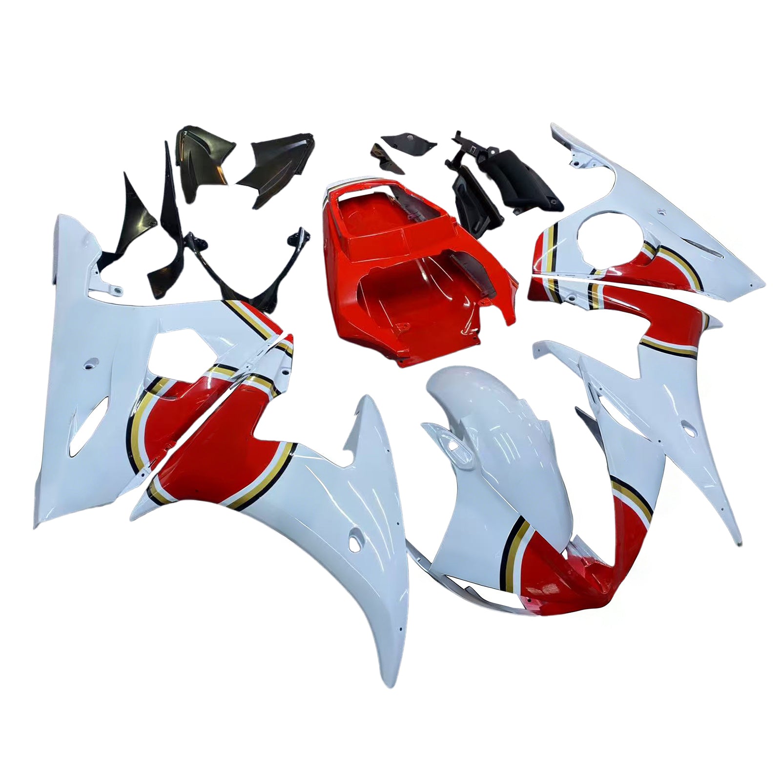 Injection Fairing Kit Bodywork For Yamaha YZF 600 R6 2003-2004 R6S 2006-2009