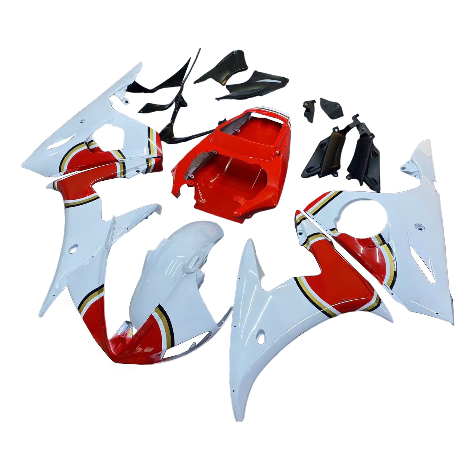 Injection Fairing Kit Bodywork For Yamaha YZF 600 R6 2003-2004 R6S 2006-2009