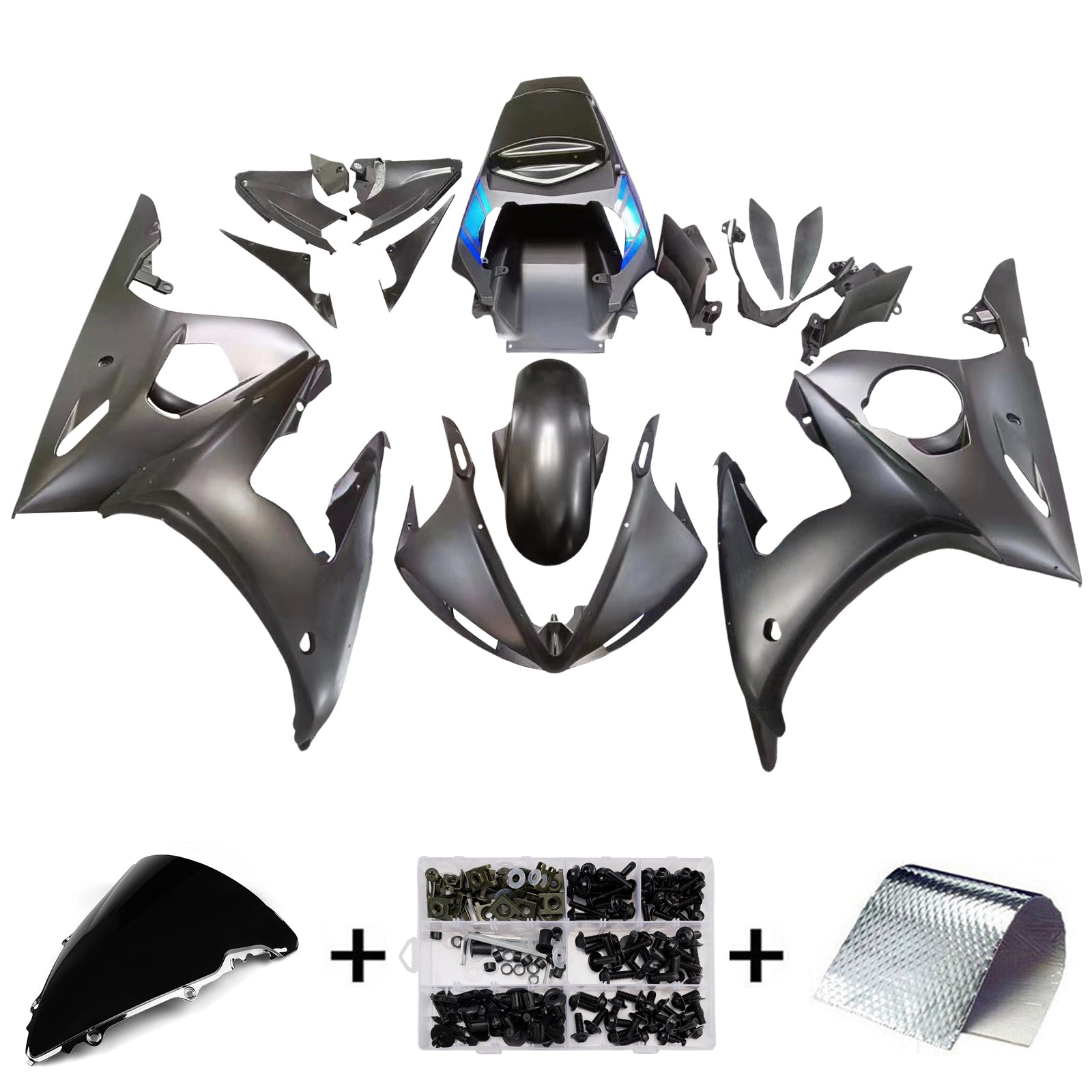 Injection Fairing Kit Bodywork For Yamaha YZF 600 R6 2003-2004 R6S 2006-2009