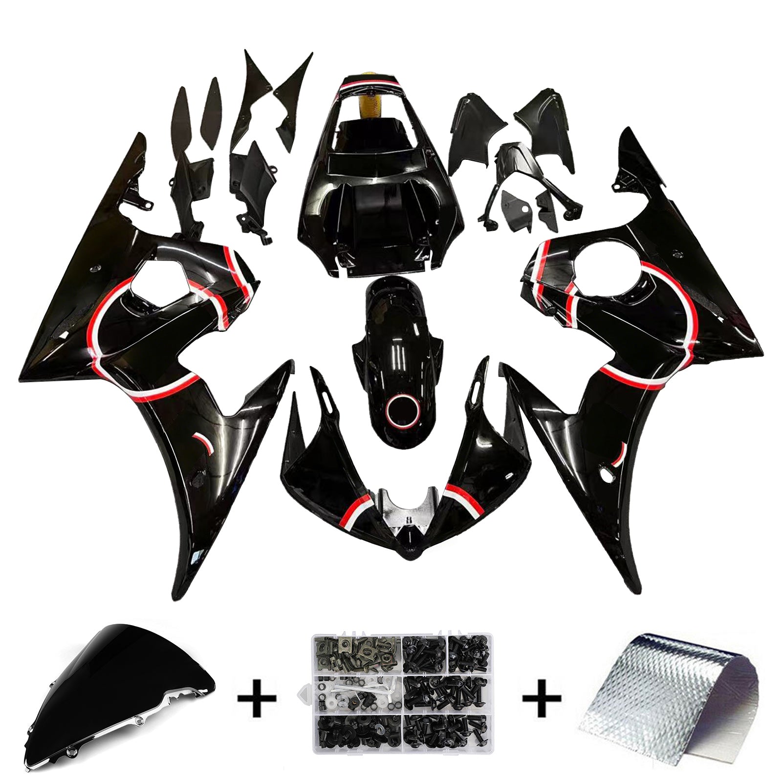 Fairing Kit For Yamaha YZF 600 R6 2003-2004 R6S 2006-2009