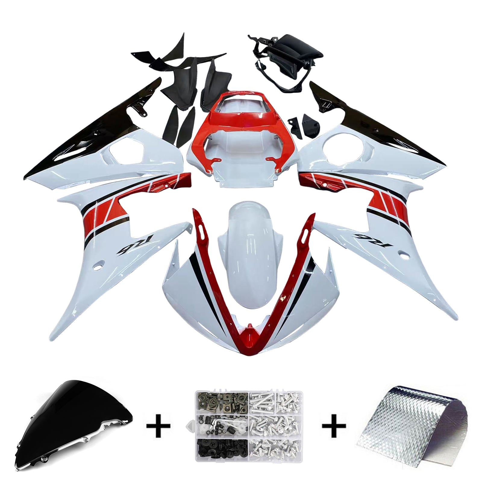 Kit de carenado para Yamaha YZF 600 R6 2003-2004 R6S 2006-2009