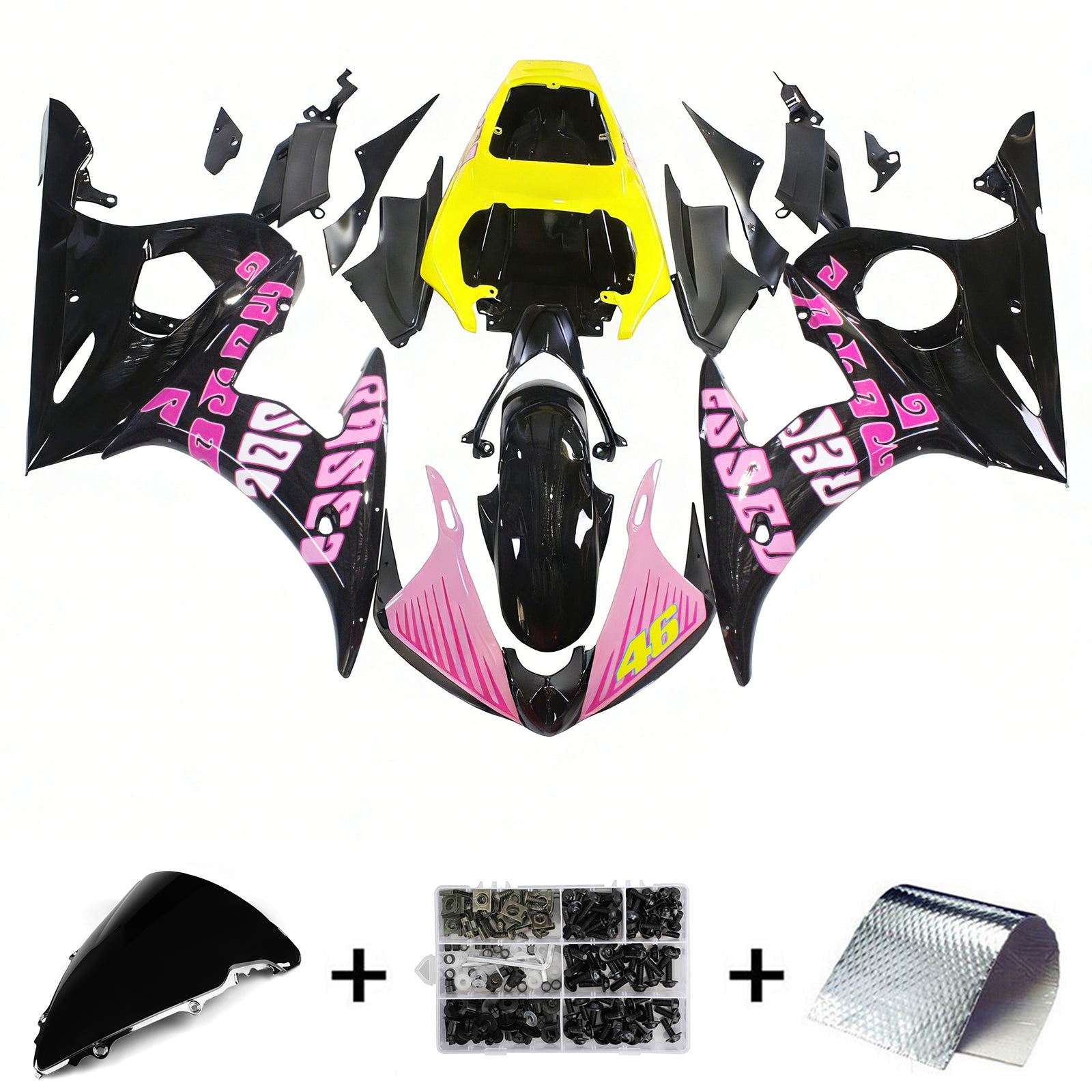 Fairing Kit For Yamaha YZF 600 R6 2003-2004 R6S 2006-2009