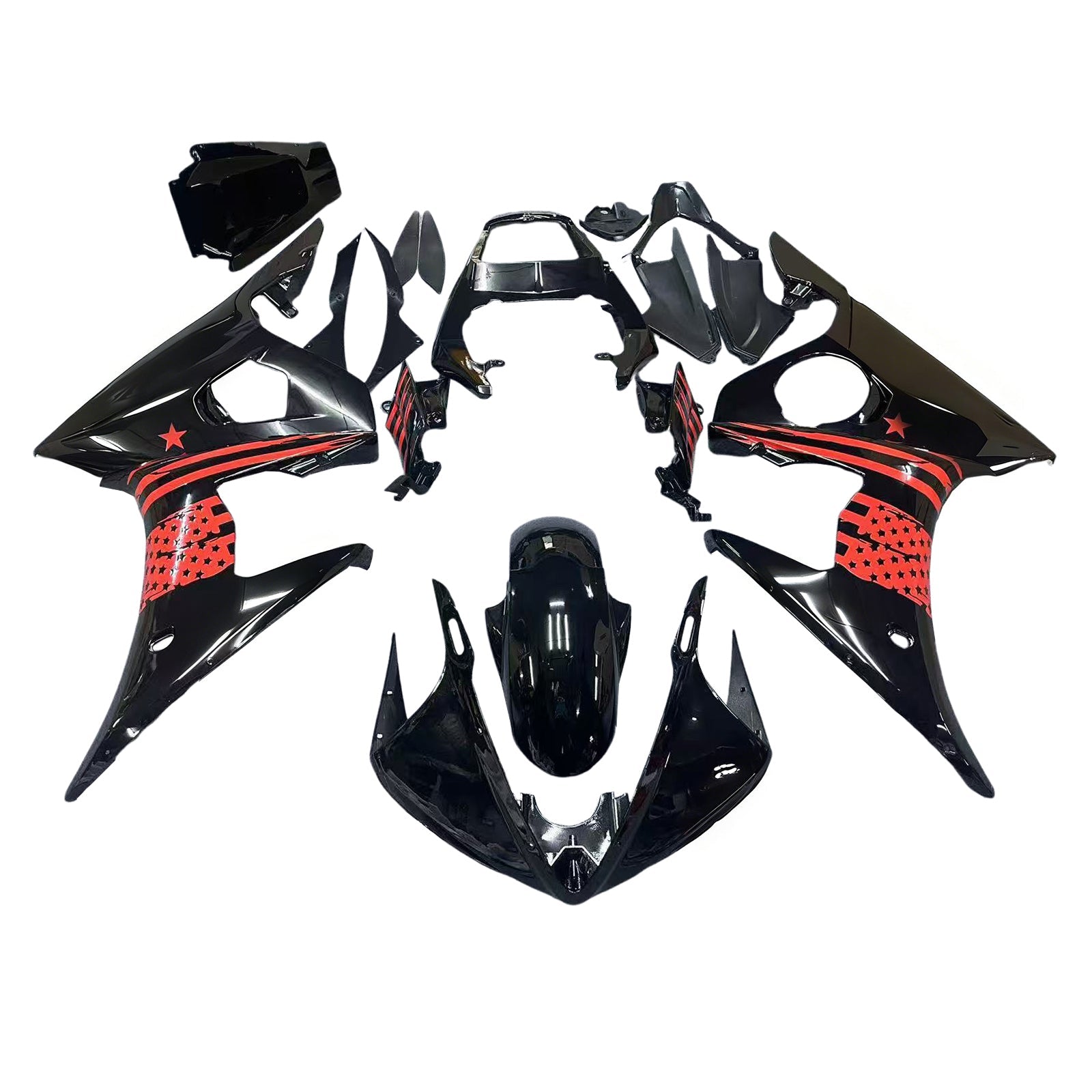 야마하 YZF 600 R6 2003-2004 R6S 2006-2009용 페어링 키트