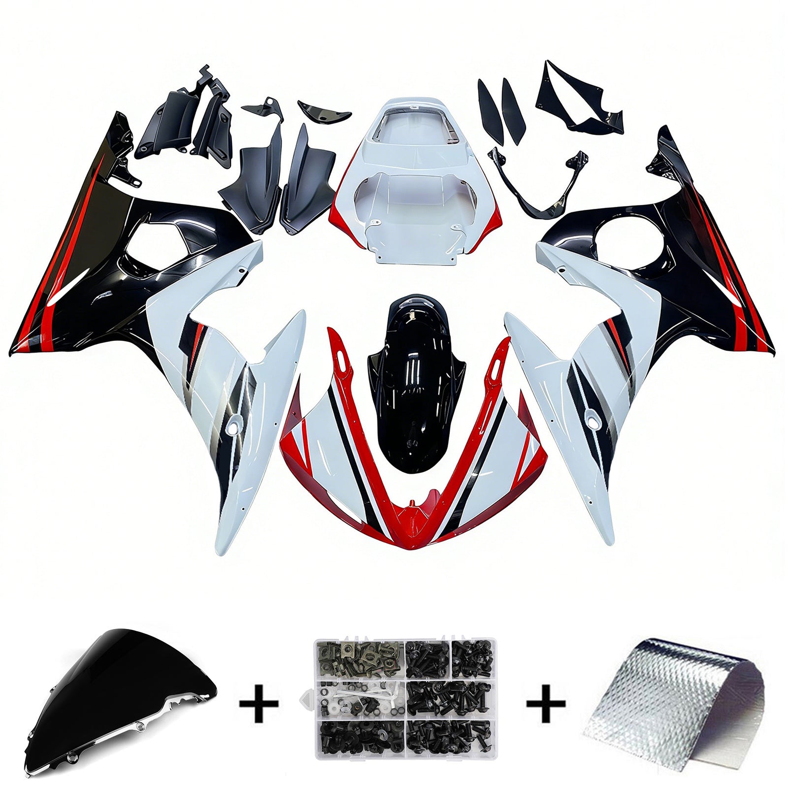 Kit de carenado para Yamaha YZF 600 R6 2003-2004 R6S 2006-2009