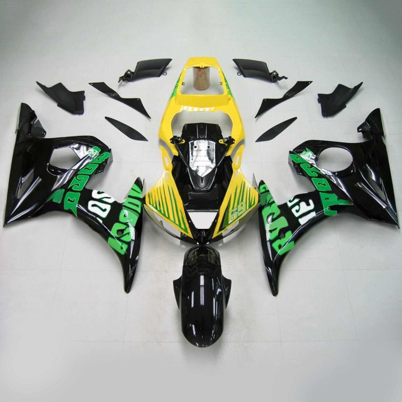 Fairing Kit For Yamaha YZF 600 R6 2003-2004 R6S 2006-2009