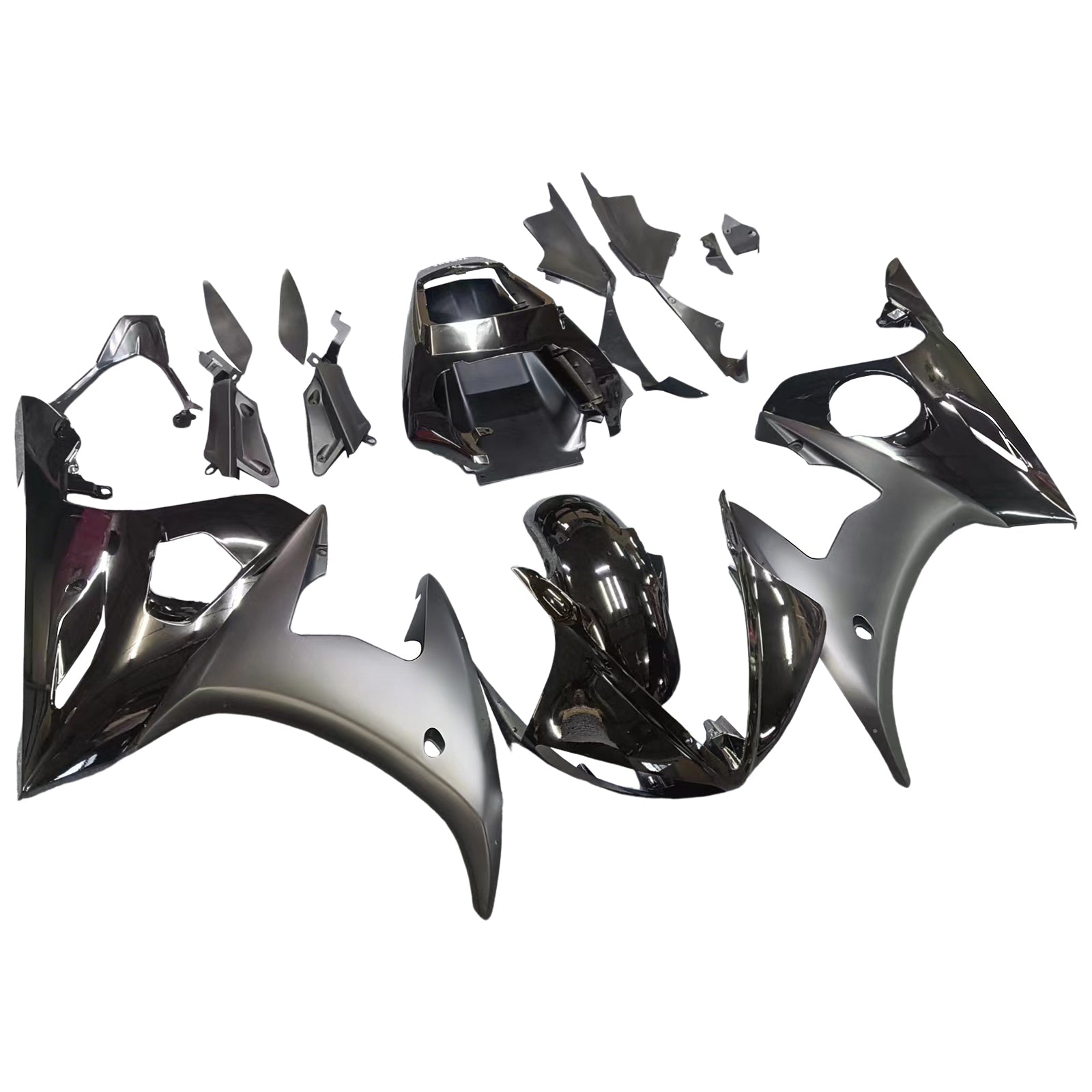 Injection Fairing Kit Bodywork Plastic ABS fit For Yamaha YZF 600 R6 2005