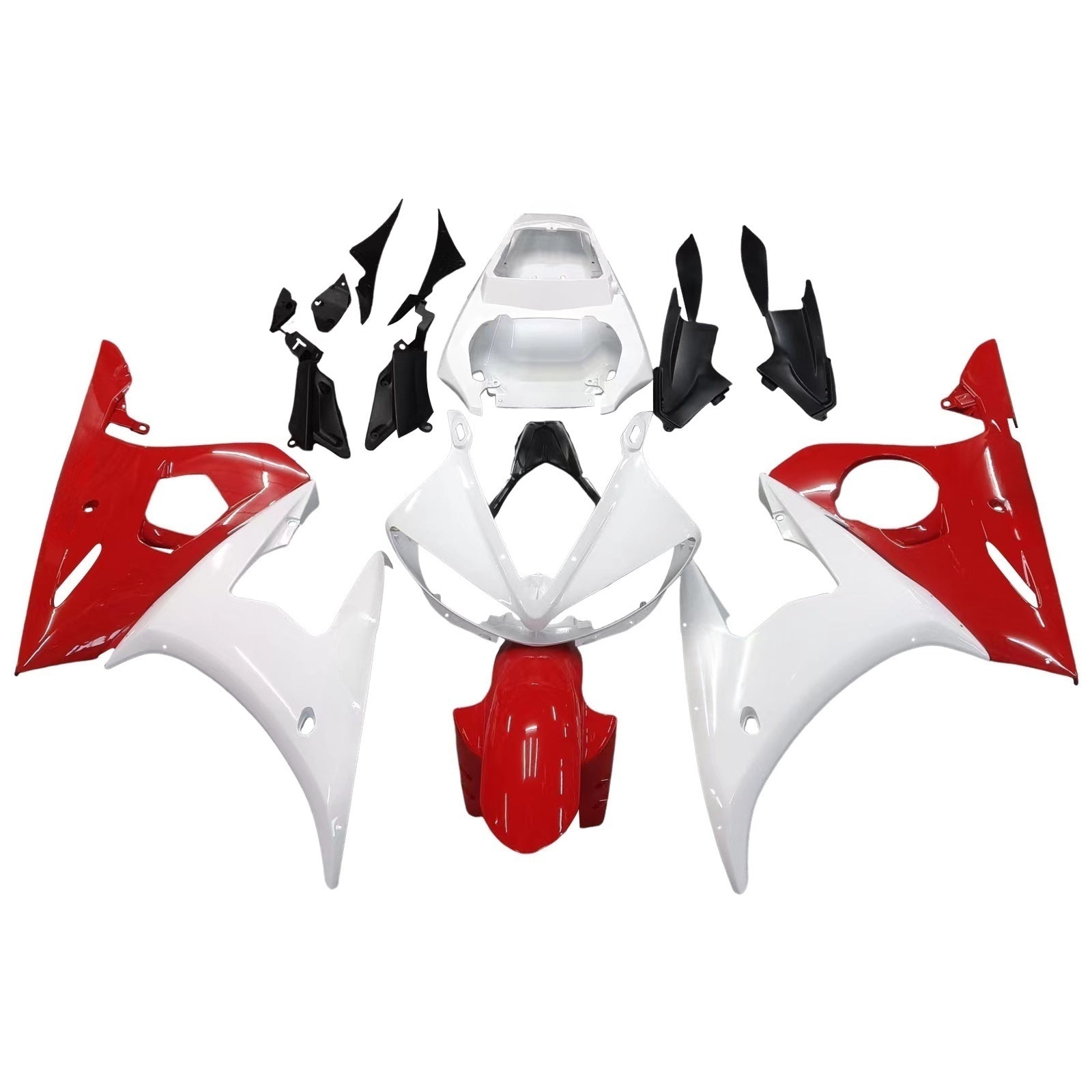 Injection Fairing Kit Bodywork Plastic ABS fit For Yamaha YZF 600 R6 2005