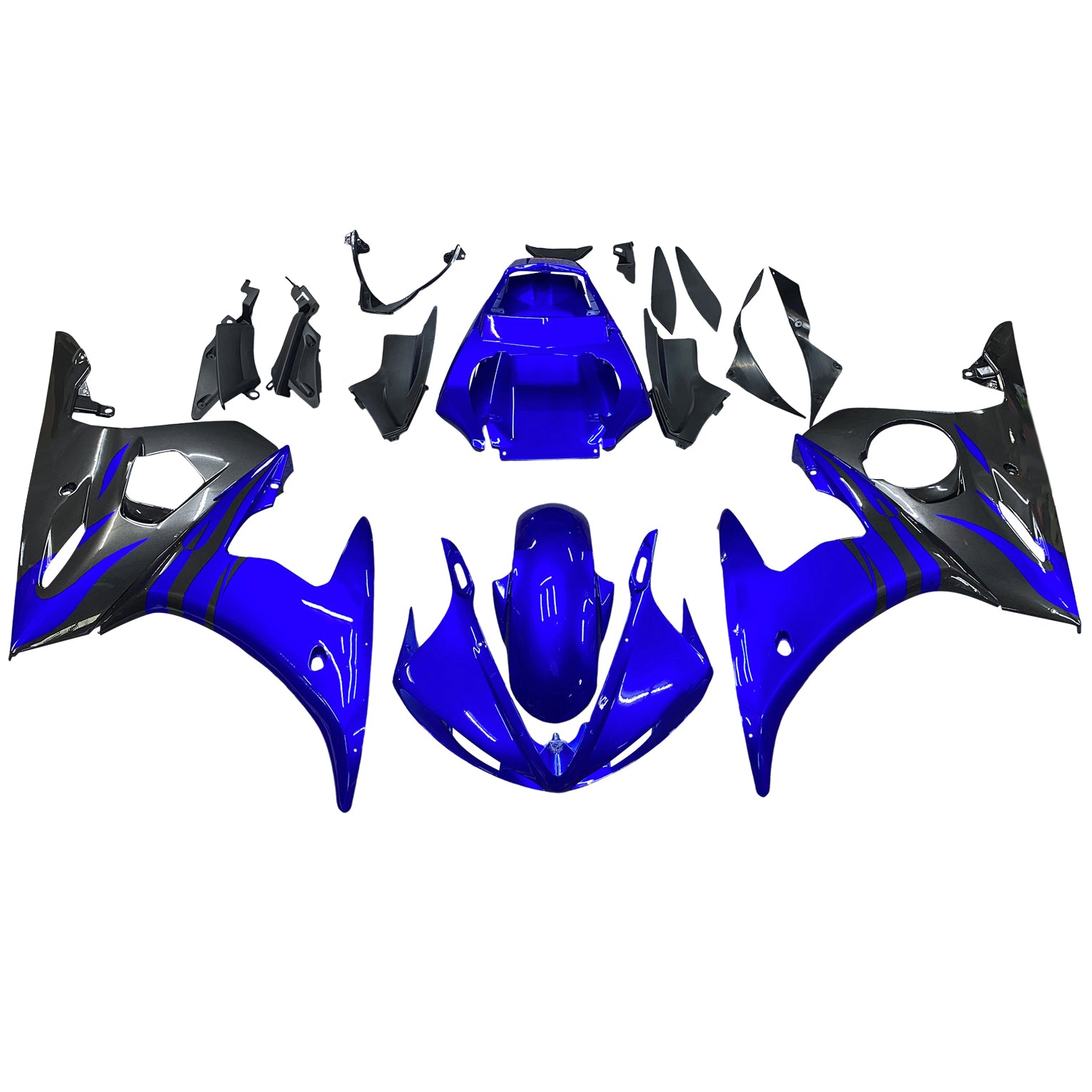 Injection Fairing Kit Bodywork Plastic ABS fit For Yamaha YZF 600 R6 2005