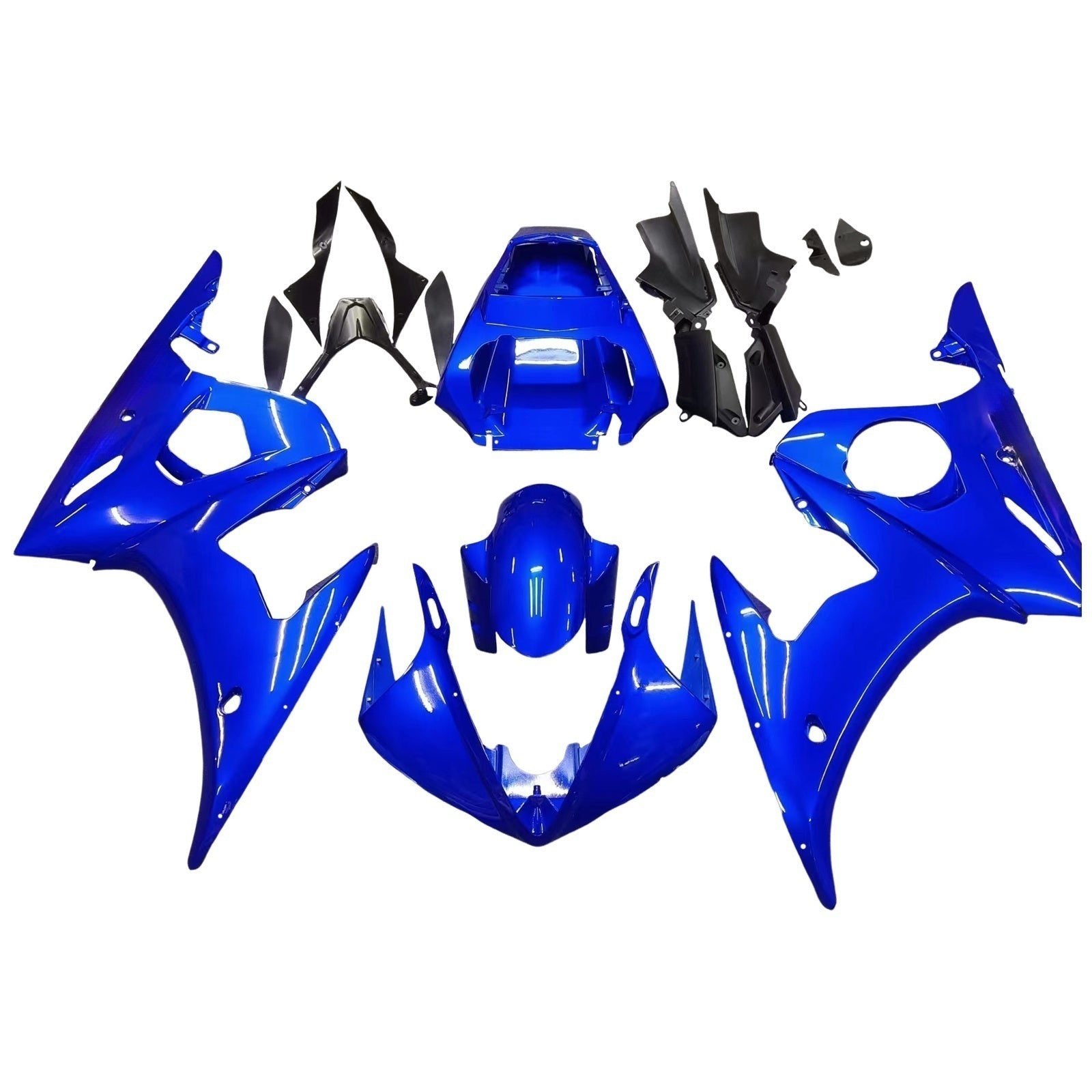 Injection Fairing Kit Bodywork Plastic ABS fit For Yamaha YZF 600 R6 2005