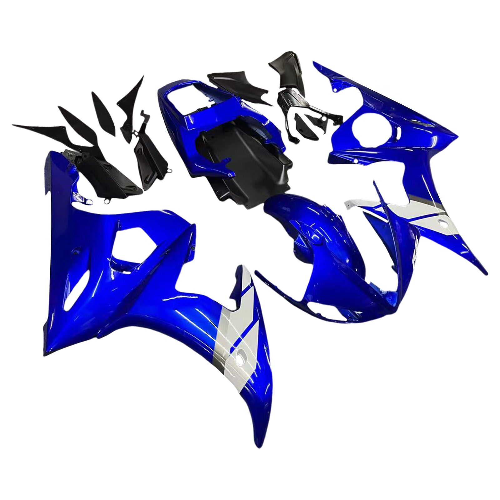 Injection Fairing Kit Bodywork Plastic ABS fit For Yamaha YZF 600 R6 2005