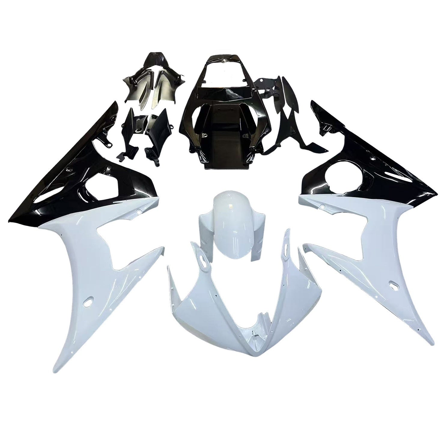 Injection Fairing Kit Bodywork Plastic ABS fit For Yamaha YZF 600 R6 2005