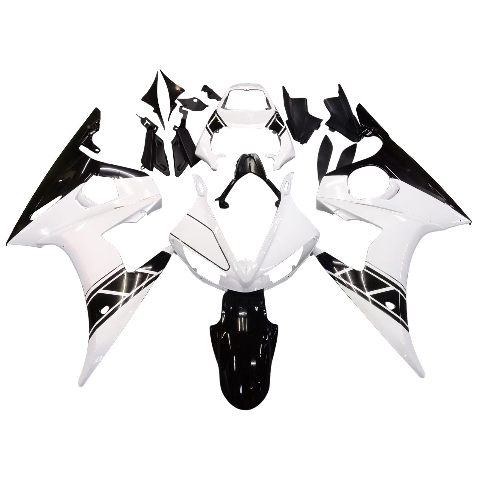 Injection Fairing Kit Bodywork Plastic ABS fit For Yamaha YZF 600 R6 2005
