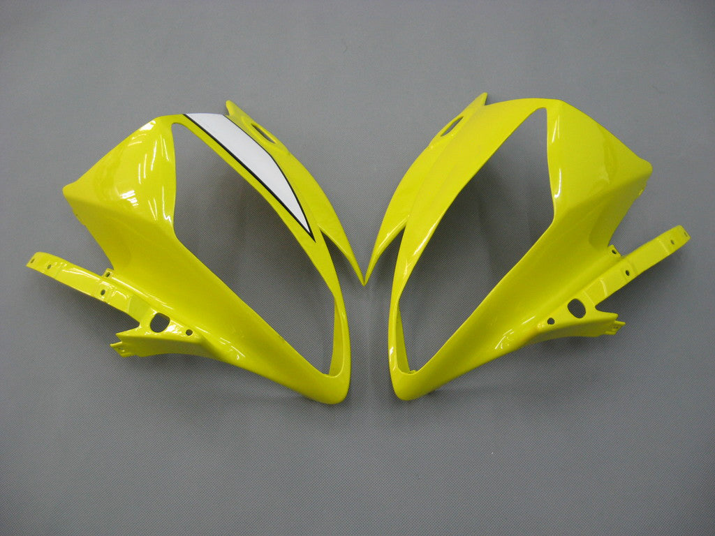 Carenados 2006-2007 Yamaha YZF-R6 Amarillo Blanco Negro R6 Genérico