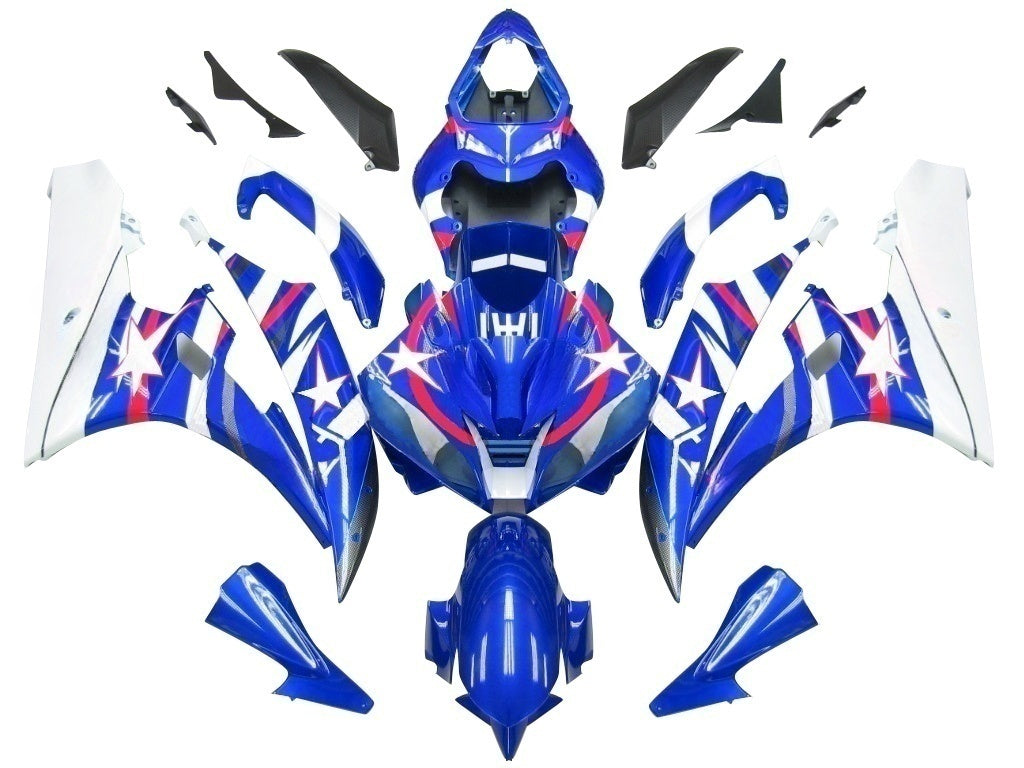Fairings 2006-2007 Yamaha YZF-R6 Blue Star FIAT R6 Generic