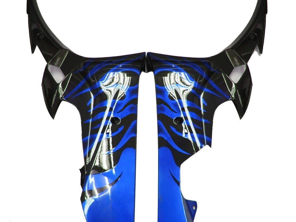 Fairings 2006-2007 Yamaha YZF-R6 Black & Blue Flame R6 Generic