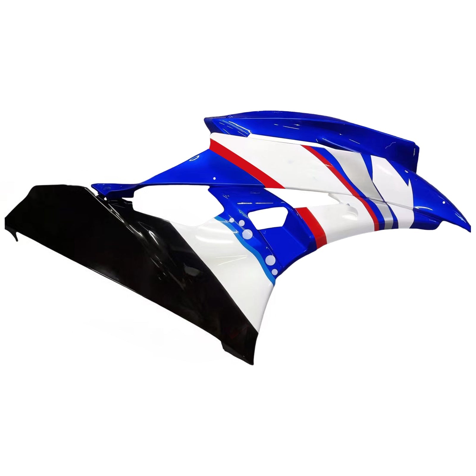 Carenados 2006-2007 Yamaha YZF-R6 Azul Negro Sterilgard R6 Genérico