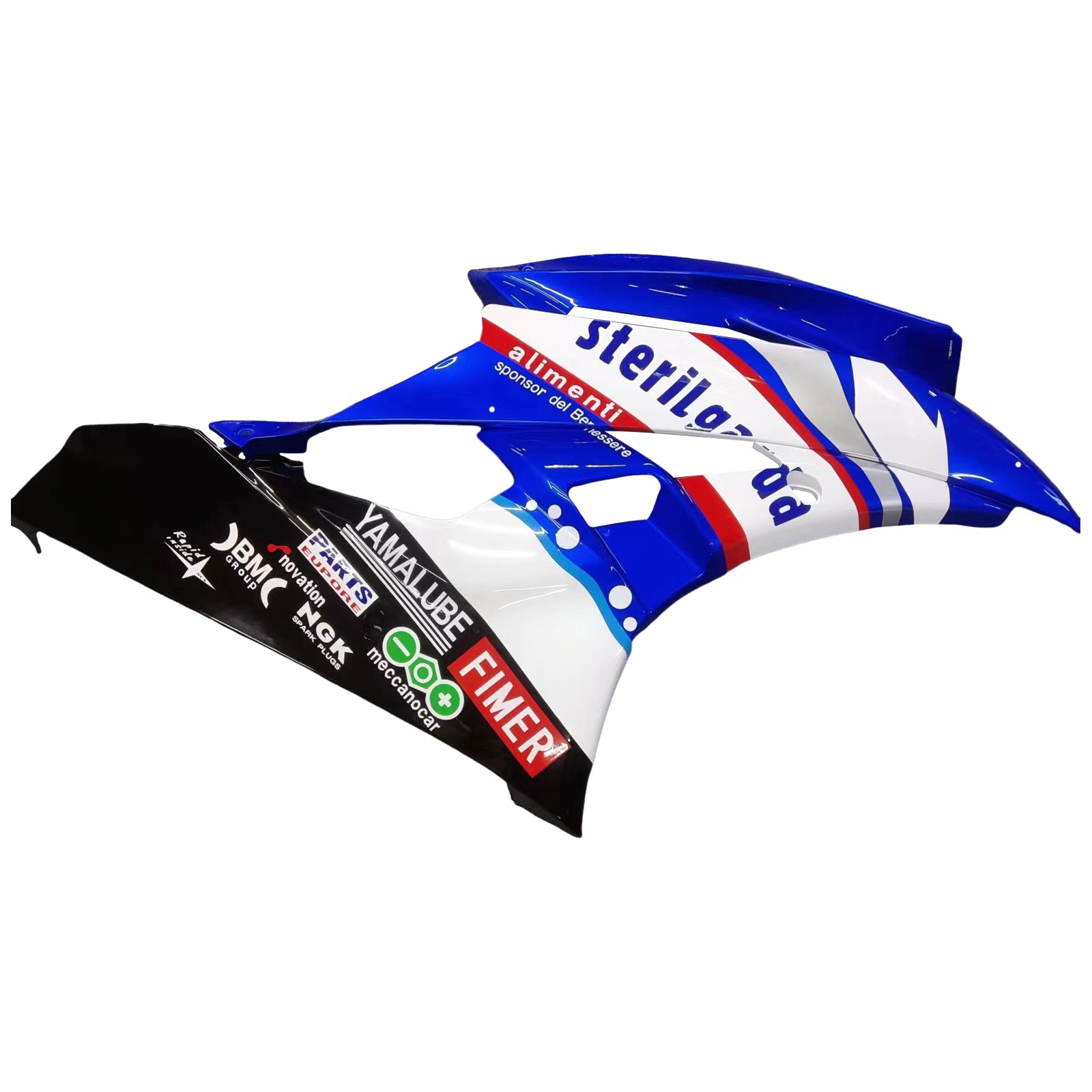 Fairings 2006-2007 Yamaha YZF-R6 Blue Black Sterilgard R6 Generic