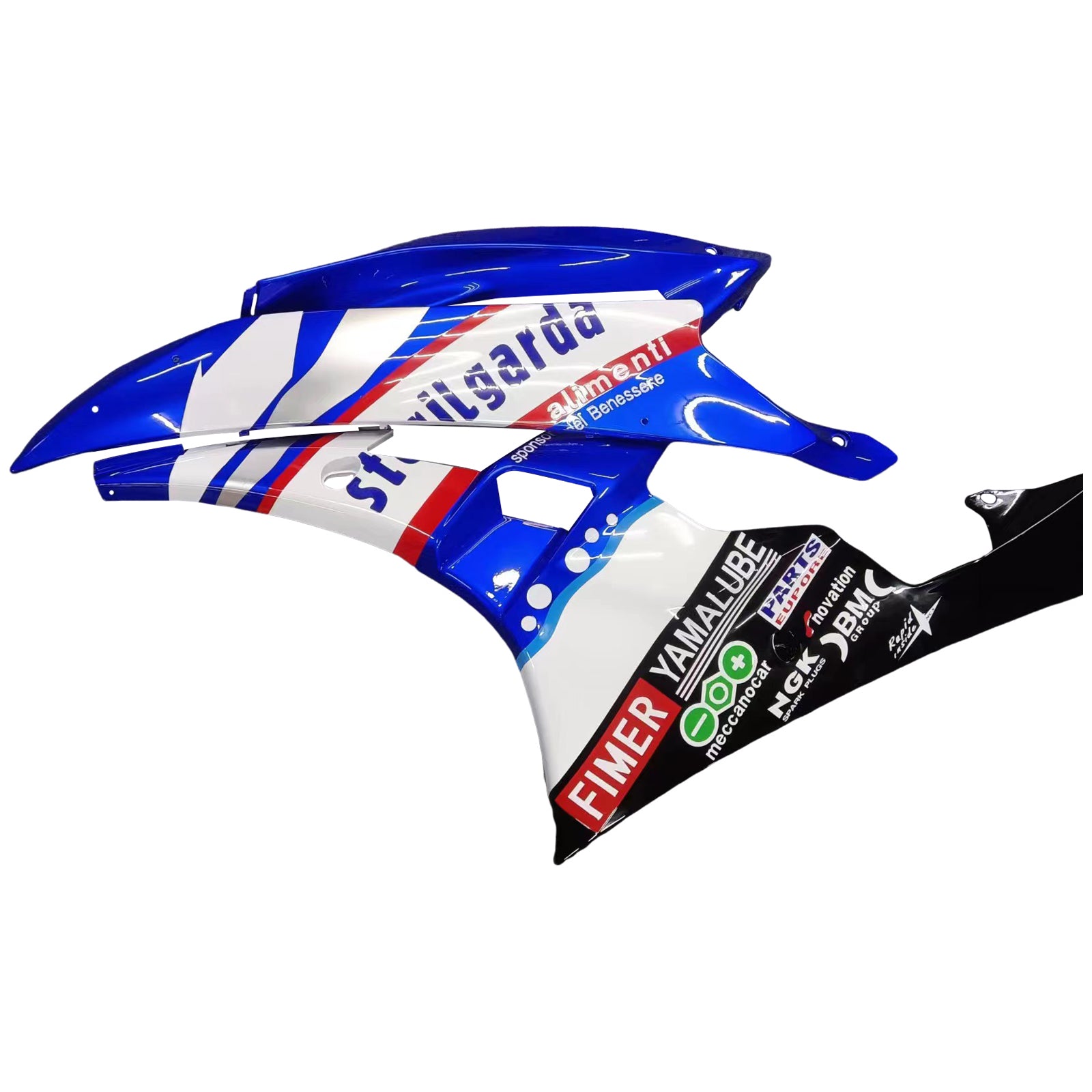 Fairings 2006-2007 Yamaha YZF-R6 Blue Black Sterilgard R6 Generic