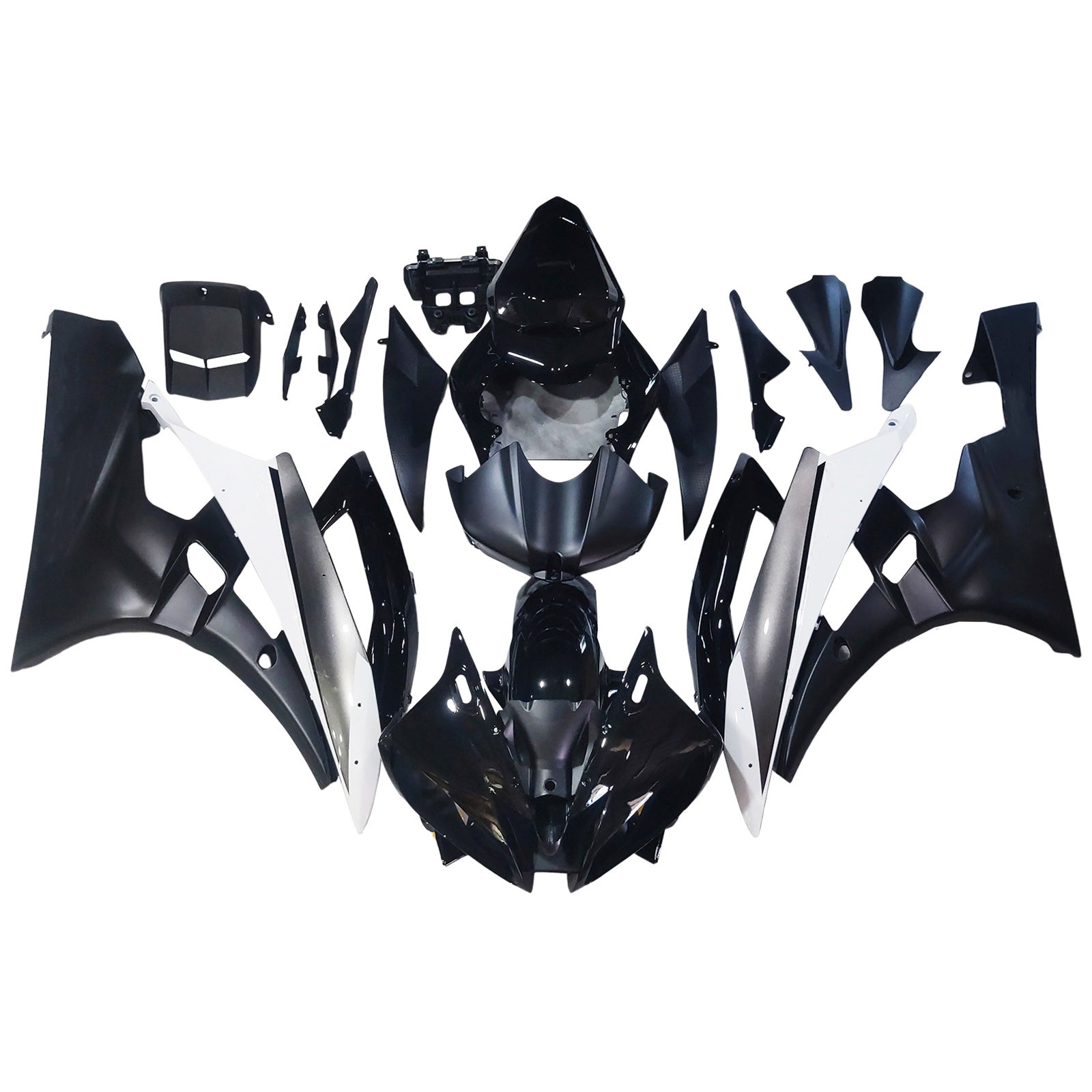 INJECTION Plastic Fairing Bodywork Kit For YAMAHA YZF R6 YZF-R6 2006-2007