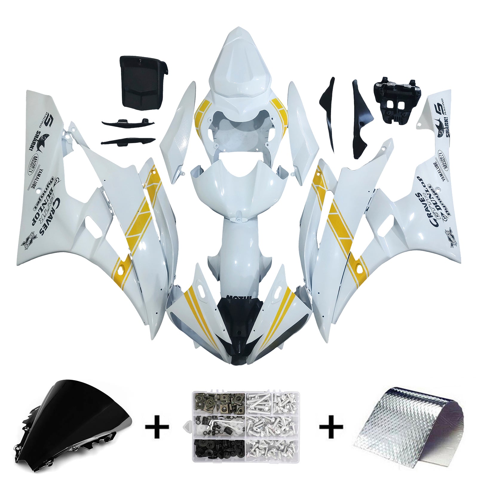 Fairing Kit For Yamaha YZF 600 R6 2006-2007 Generic
