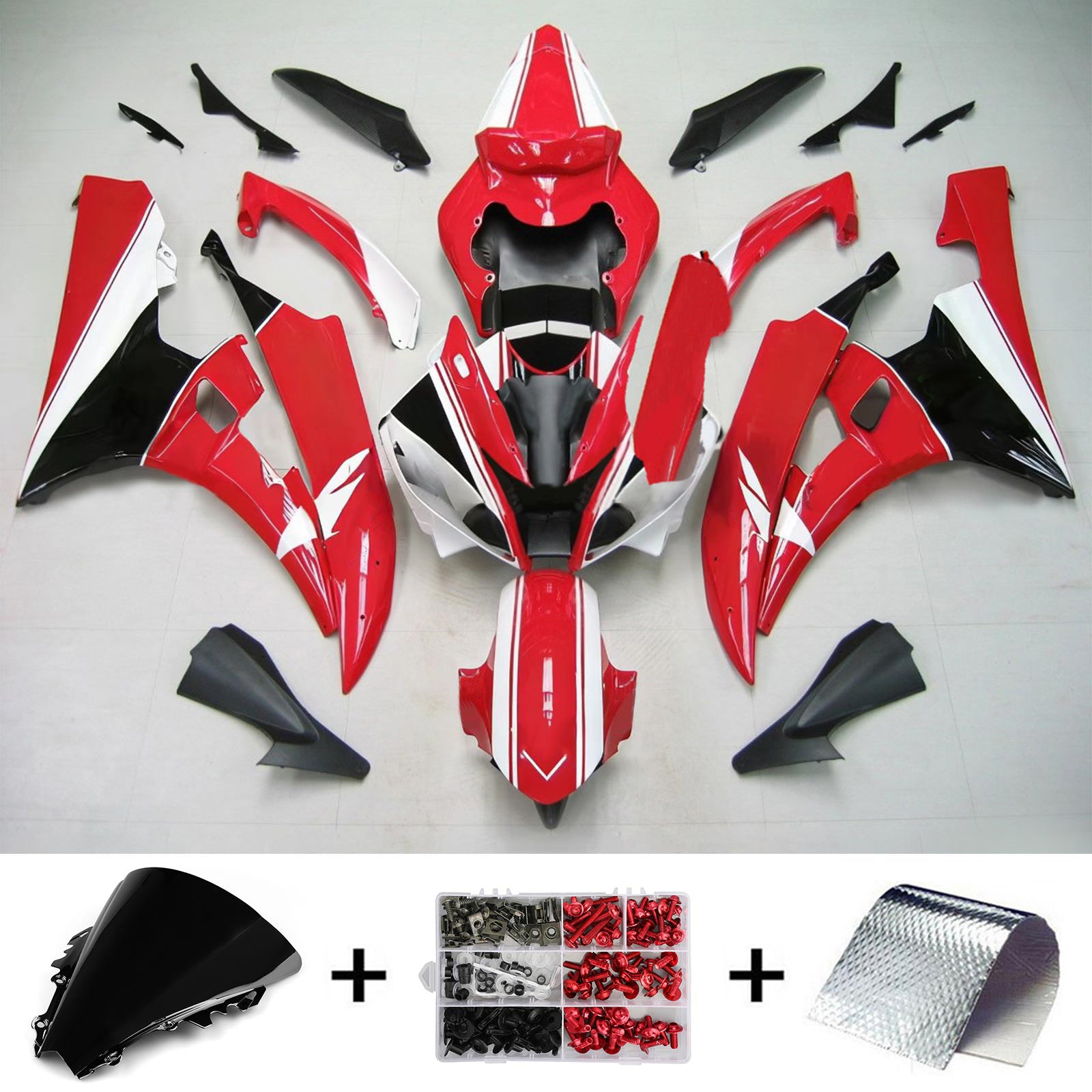 Yamaha YZF 600 R6 2006-2007 Fairing Kit Bodywork Plastic ABS