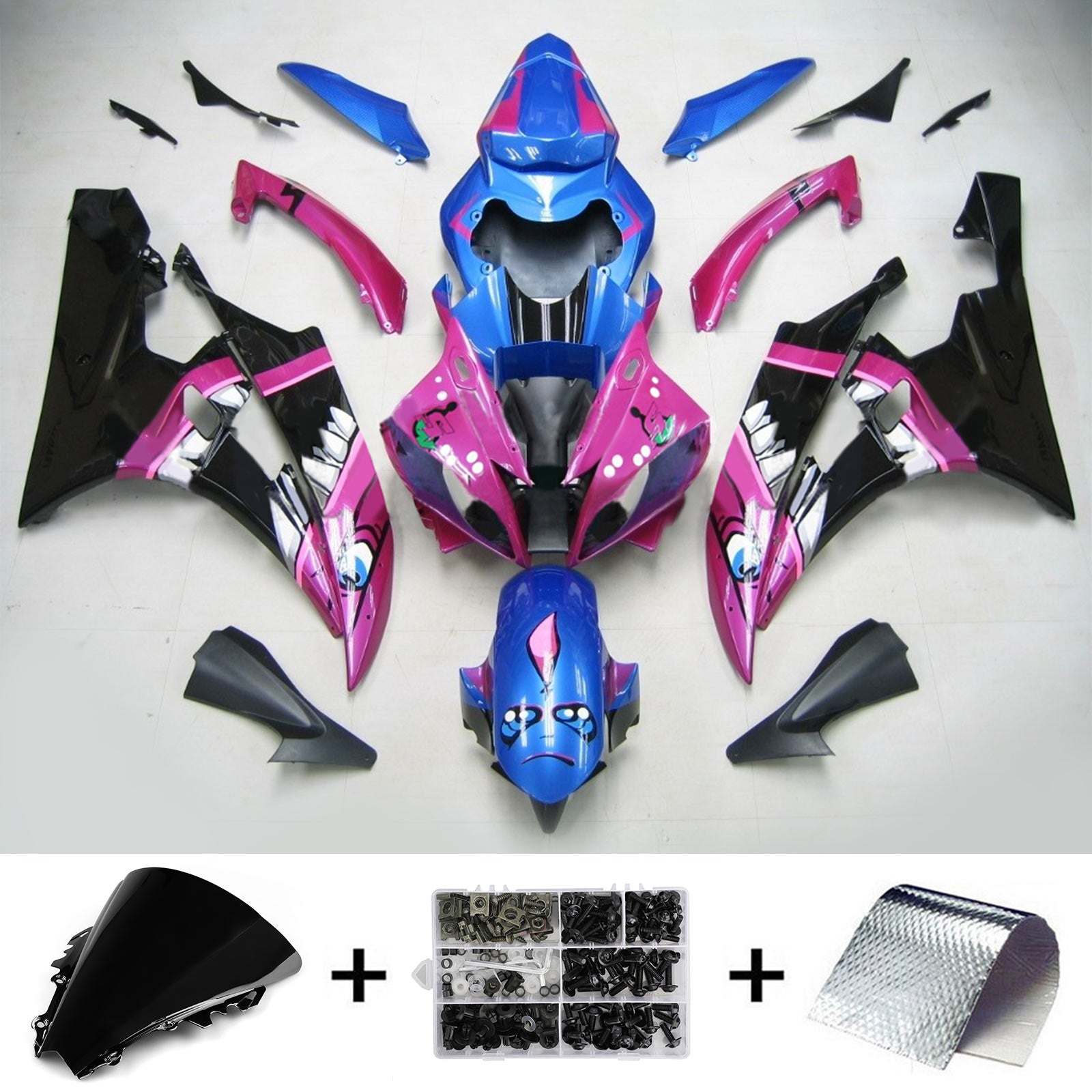 Fairing Kit For Yamaha YZF 600 R6 2006-2007 Generic