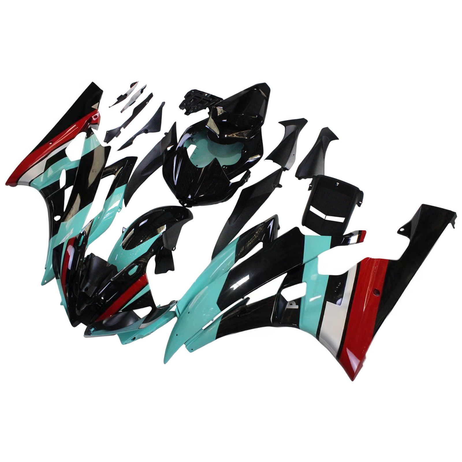 Yamaha YZF 600 R6 2006-2007 Fairing Kit Bodywork Plastic ABS