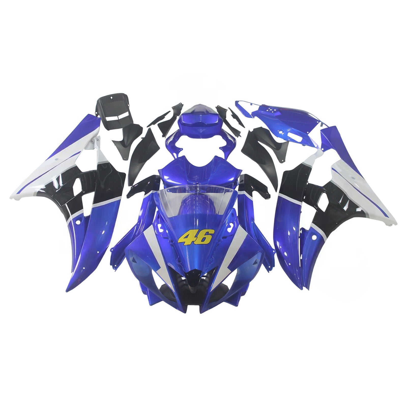 Yamaha YZF 600 R6 2006-2007 Fairing Kit Bodywork Plastic ABS