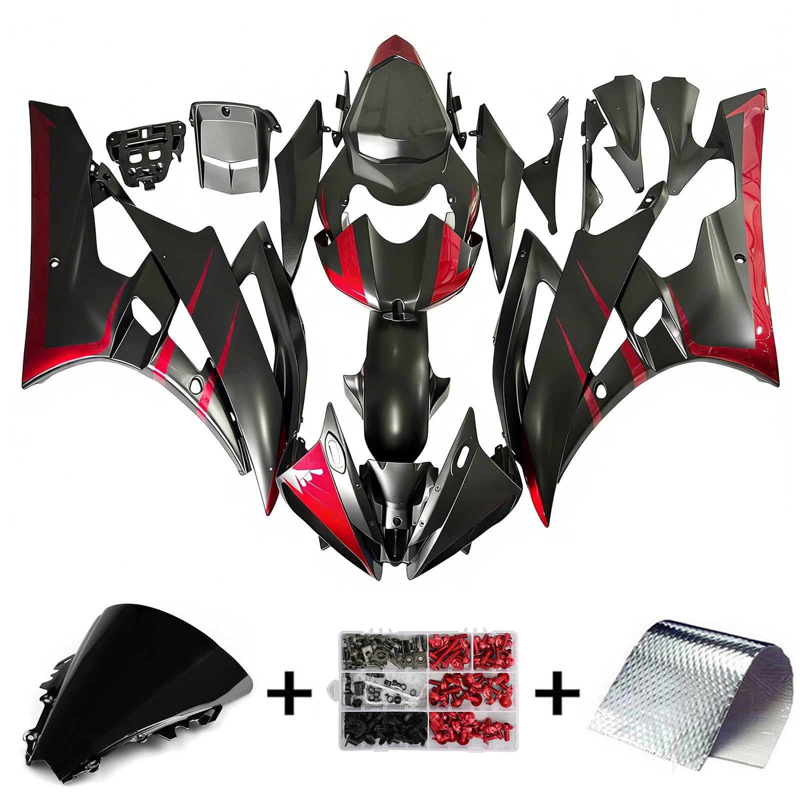 Yamaha YZF 600 R6 2006-2007 Fairing Kit Bodywork Plastic ABS