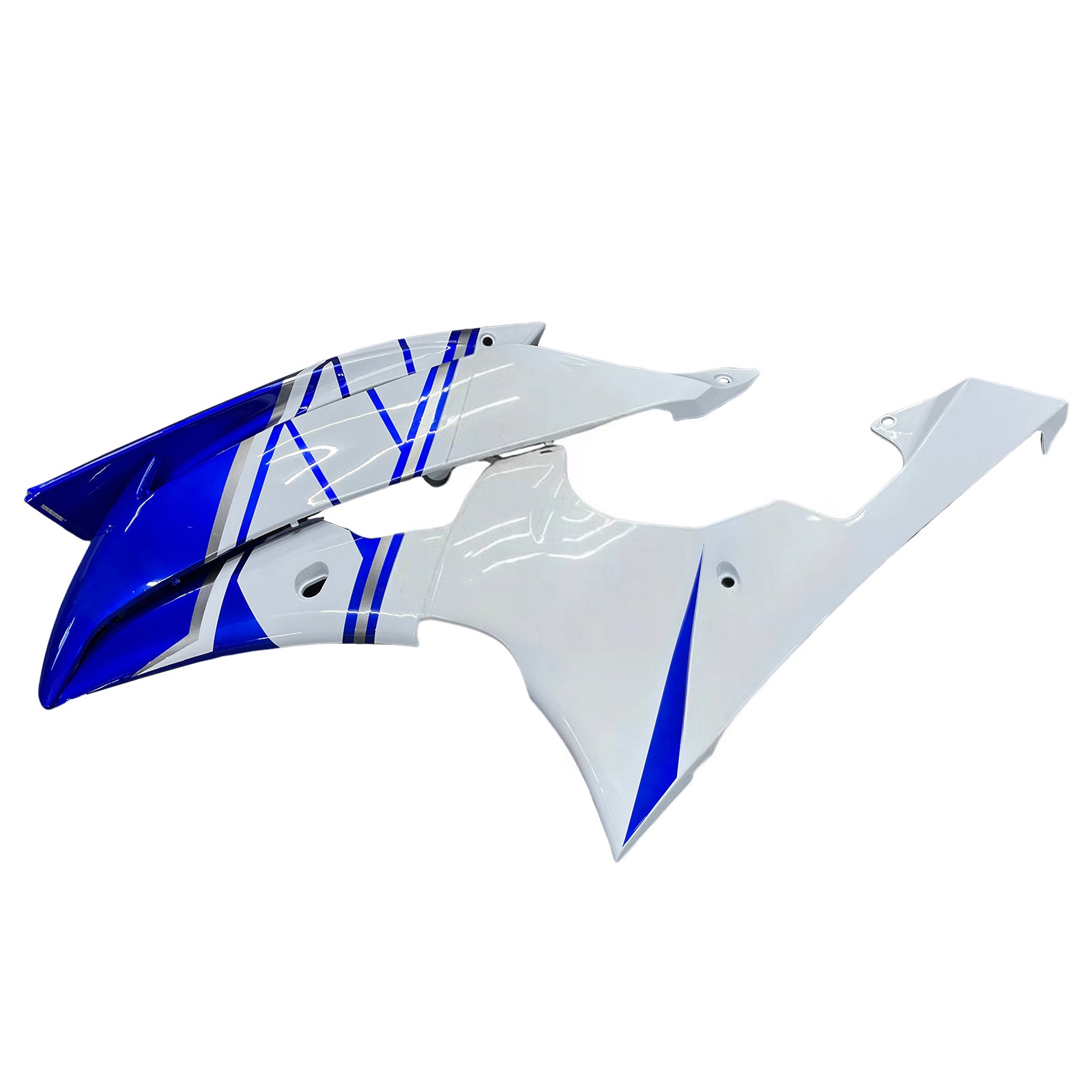 Fairings 2008-2016 Yamaha YZF-R6 White Blue No.46 FIAT R6 Generic
