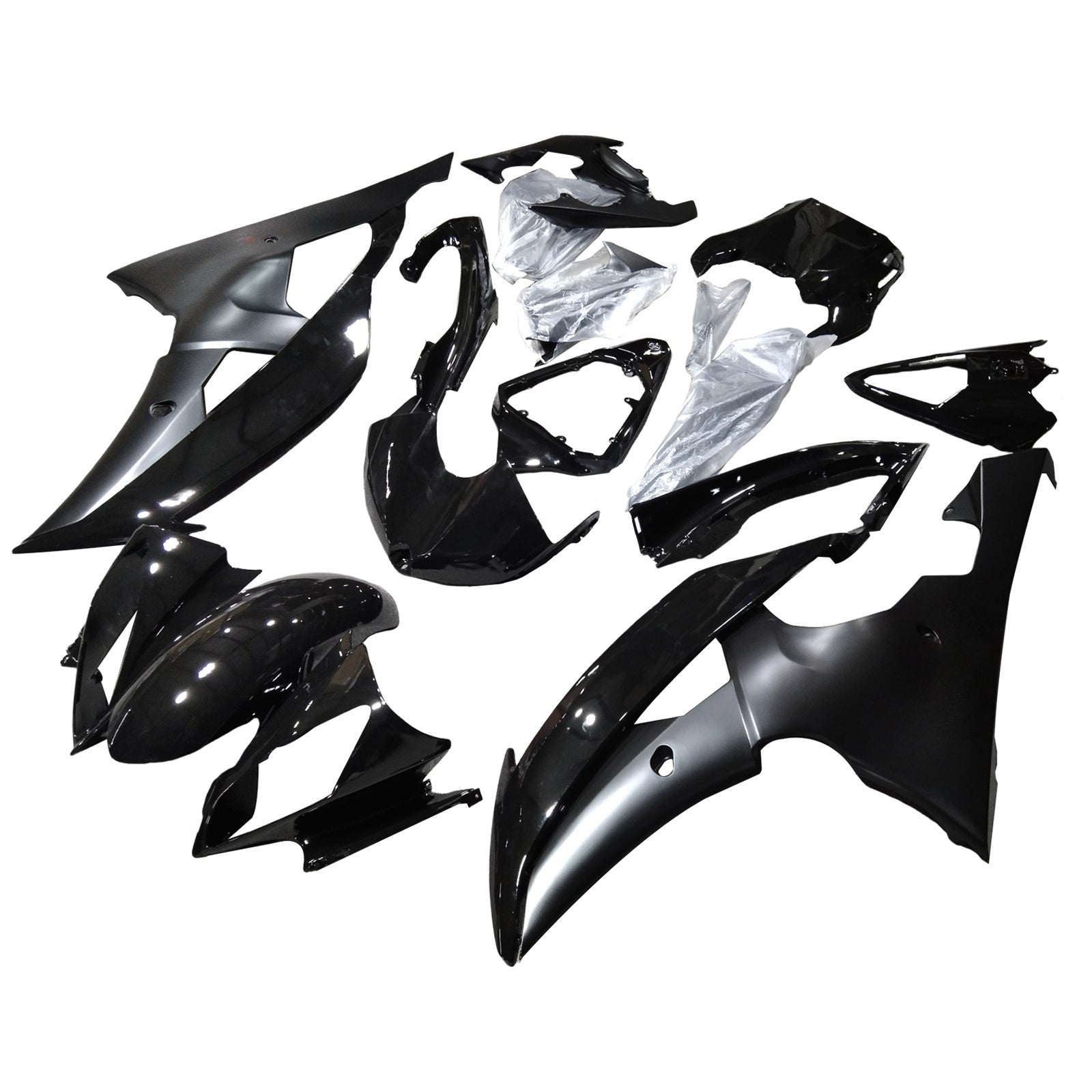 Fairings 2008-2016 Yamaha YZF-R6 Contrast Black R6 Generic