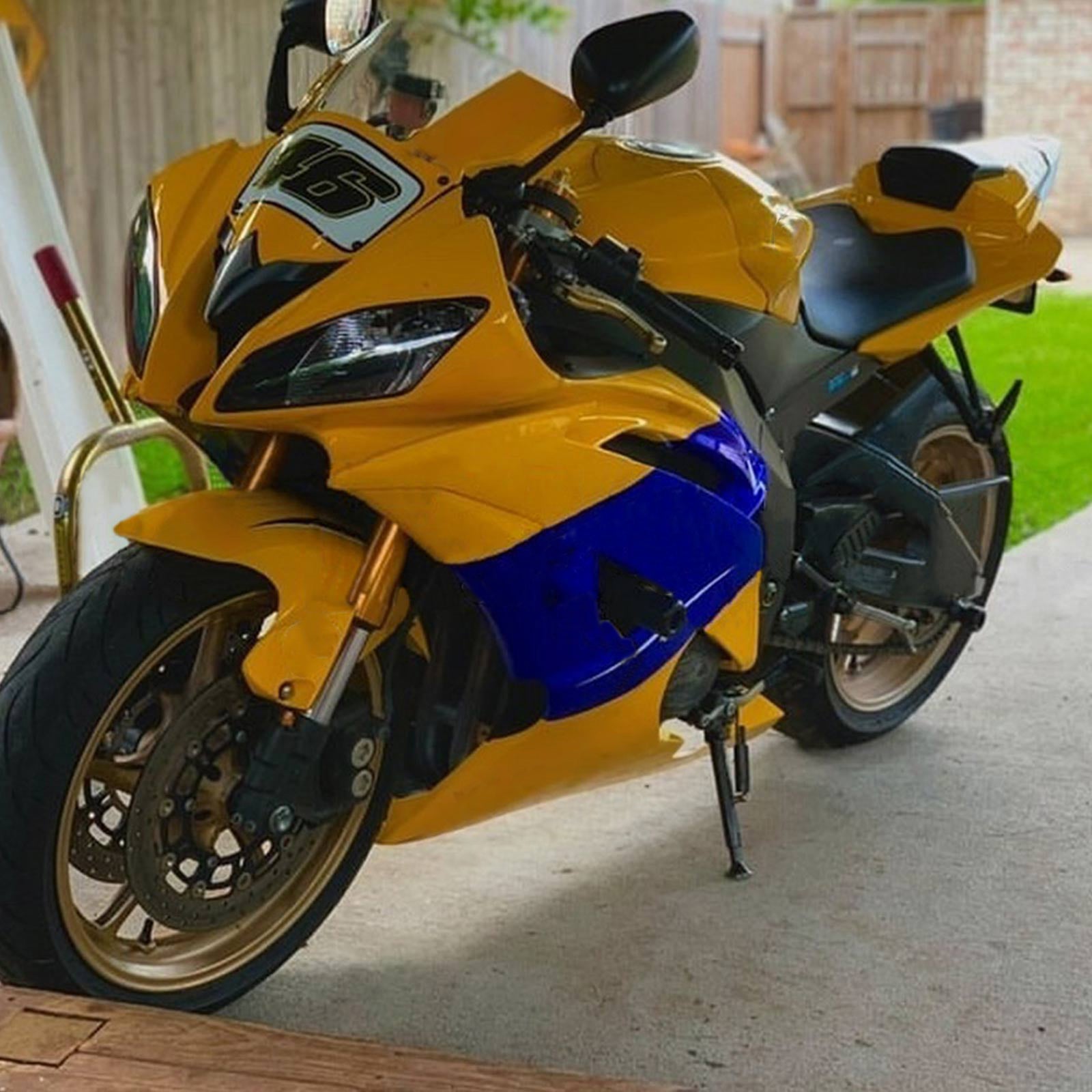 Kit Carenado Para Yamaha YZF 600 R6 2008-2016 Genérico