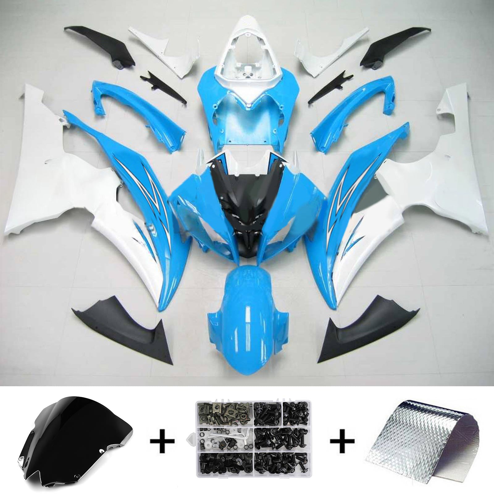 야마하 YZF 600 R6 2008-2016용 일반 페어링 키트