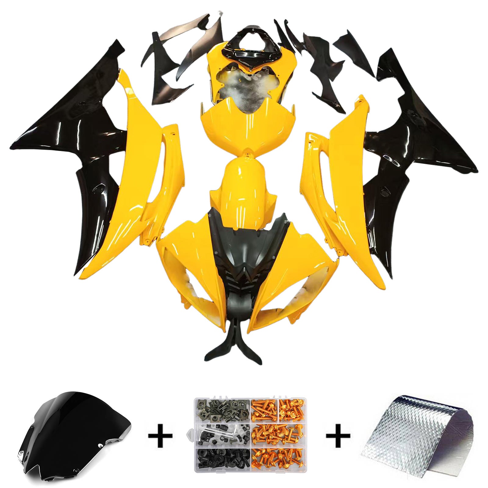 Kit Carenado Para Yamaha YZF 600 R6 2008-2016 Genérico