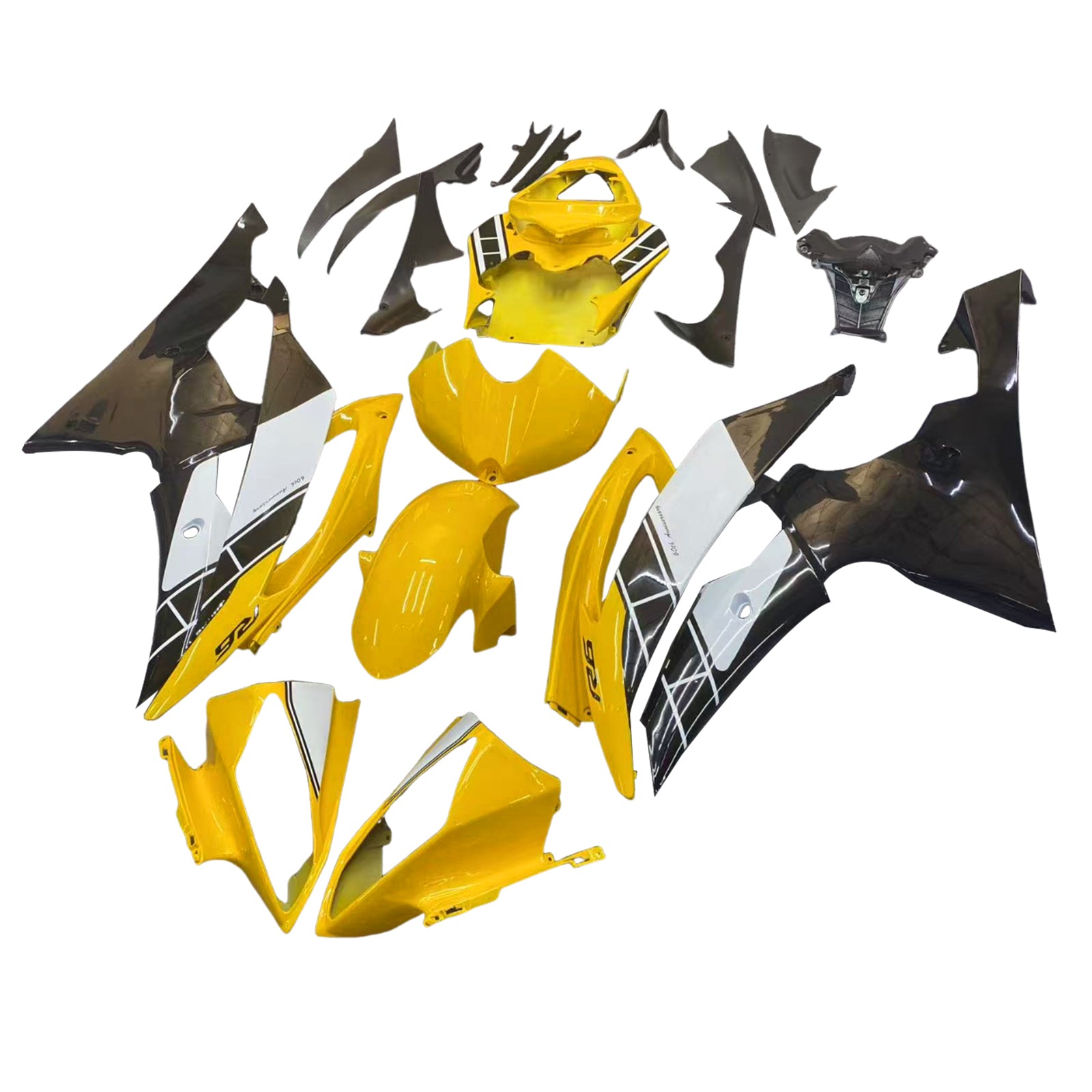 Yamaha YZF 600 R6 2008-2016 Fairing Kit Bodywork Plastic ABS
